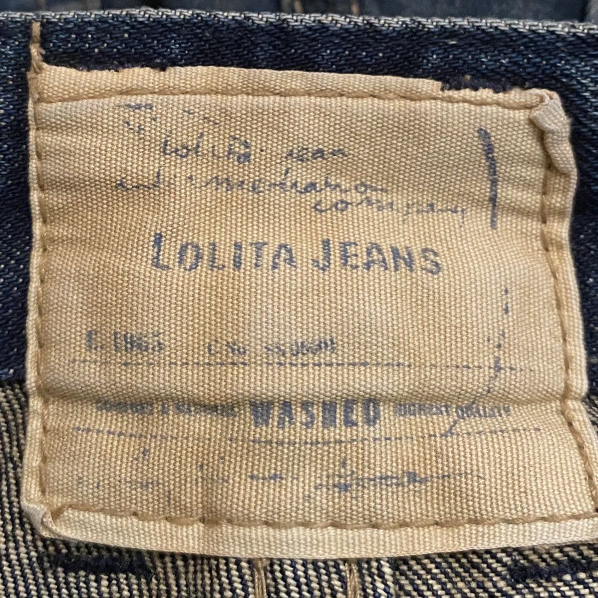 14th Addiction × Japanese Brand × Vintage Vintage Japanese Brand Lolita Waxed Jeans 2000s Size US 30 / EU 46 - 10 Thumbnail