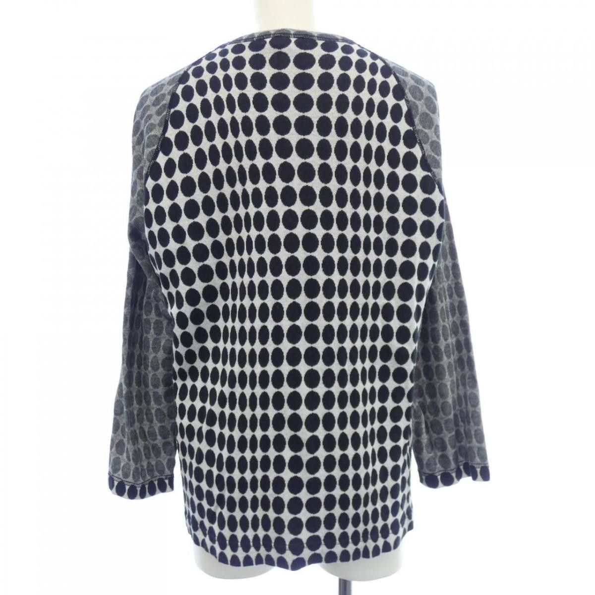 Comme des Garcons Homme Plus Sweatshirt Polka Dots Pullover Black, White, Gray Size US S / EU 44-46 / 1 - 2 Thumbnail