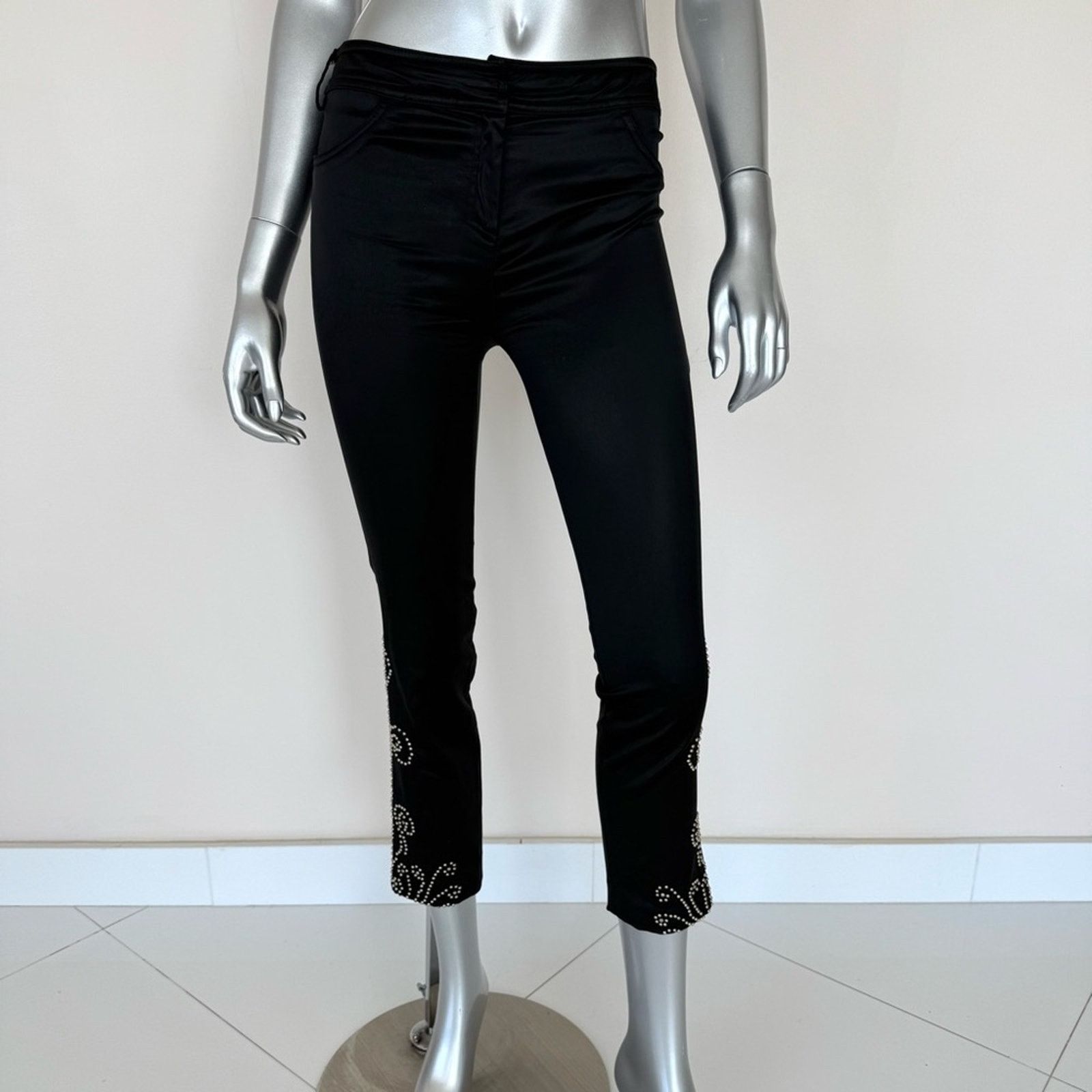 Other Balizza women capri pants size 36 or 4 US Size 27" / US 4 / IT 40 - 1 Thumbnail