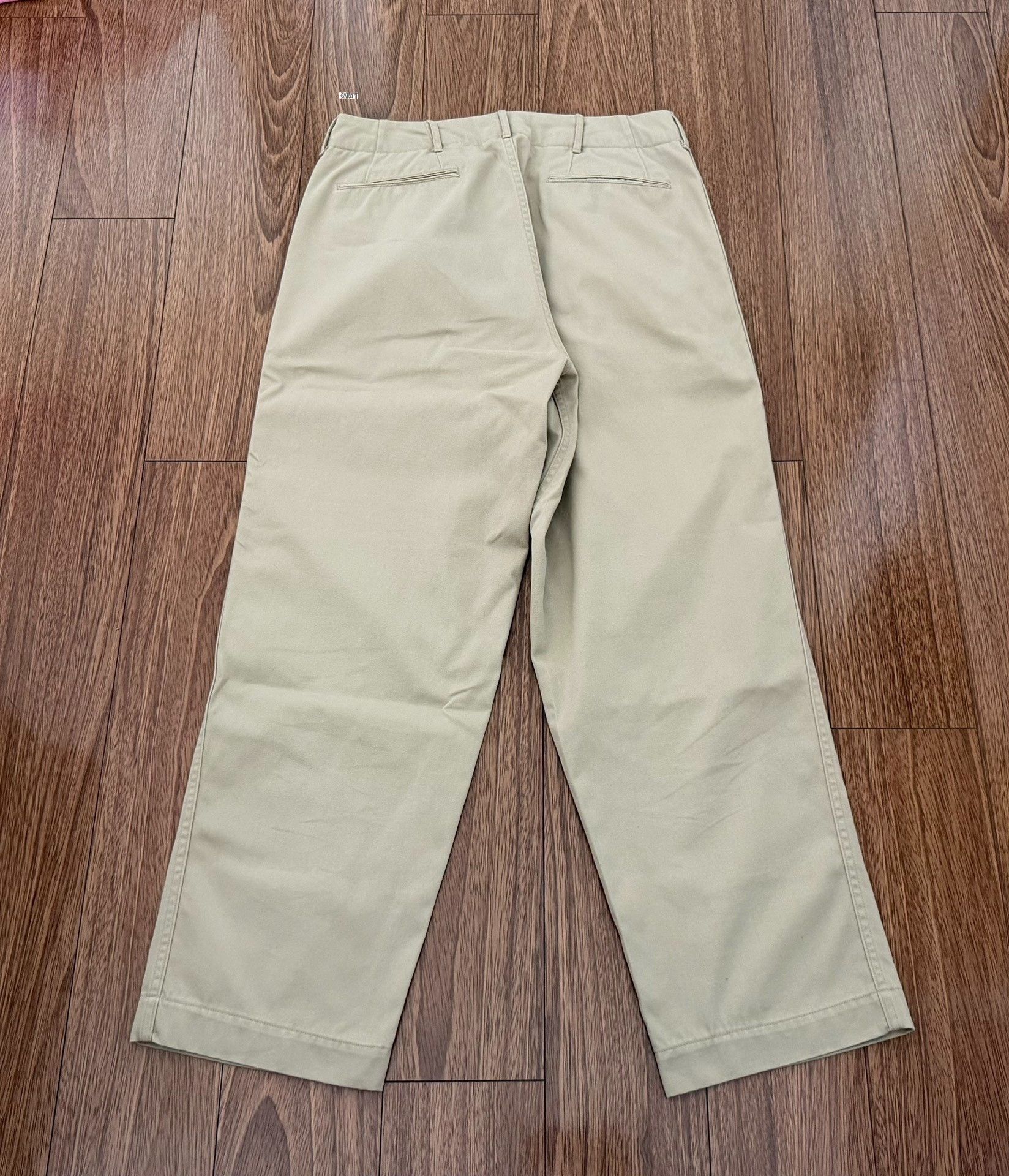 Nanamica NANAMICA WIDE CHINO PANTS W32 Size US 32 / EU 48 - 2 Thumbnail
