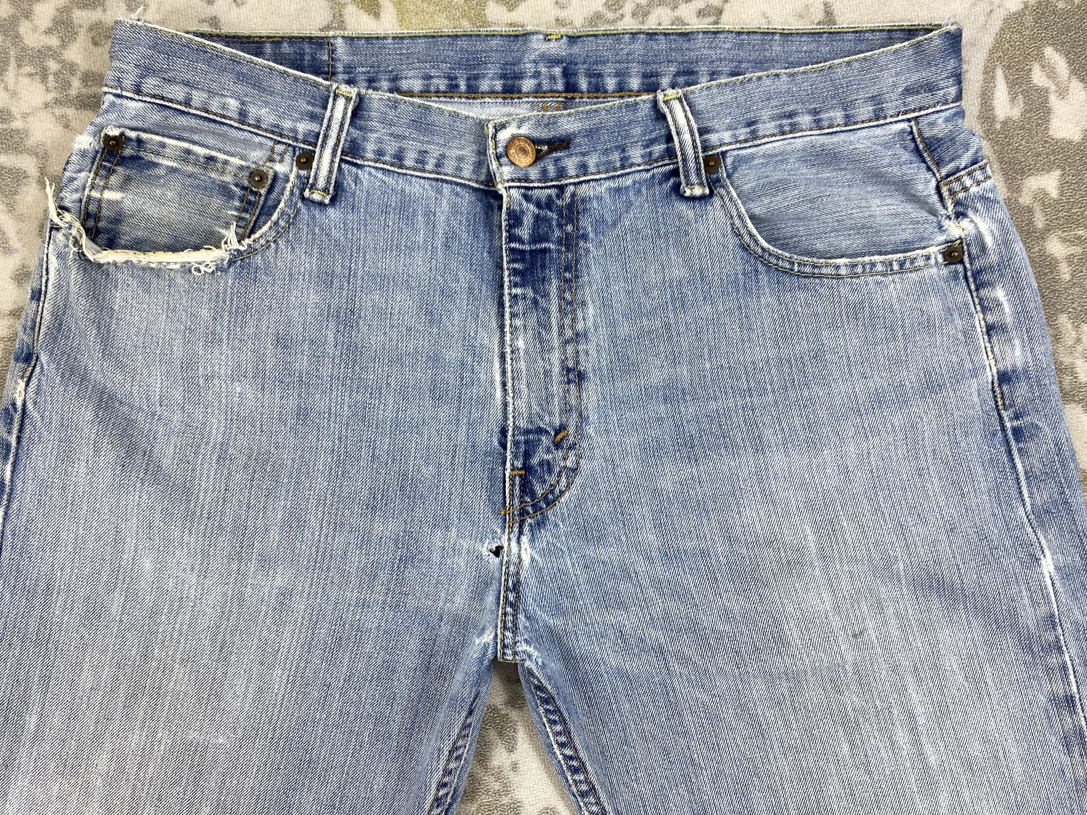 Levi's Pale Blue Vintage Levi's 569 Denim 36x30.5 -JN373 Size US 36 / EU 52 - 3 Thumbnail