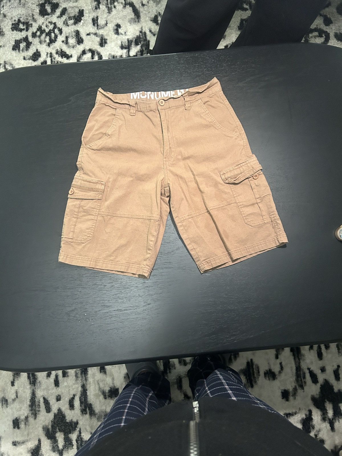 Other Tan cargo shorts Size US 30 / EU 46 - 1 Thumbnail