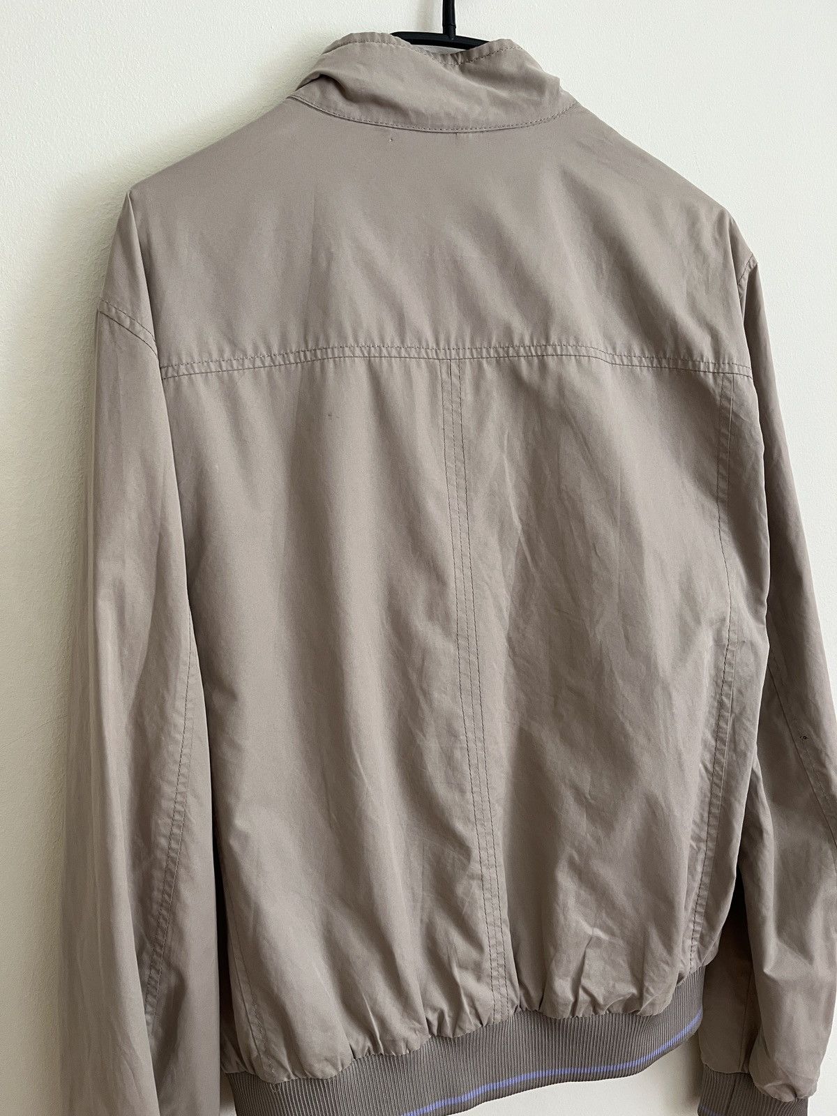 Versace Versace Collection Taupe Bomber Jacket - Size 48 Size M / US 6-8 / IT 42-44 - 10 Thumbnail
