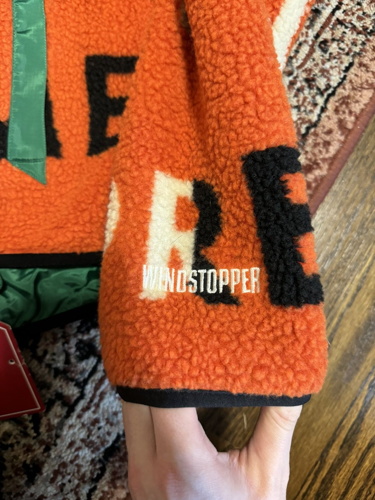 Supreme Supreme Reversible Logo Fleece Jacket Orange Size US M / EU 48-50 / 2 - 4 Thumbnail