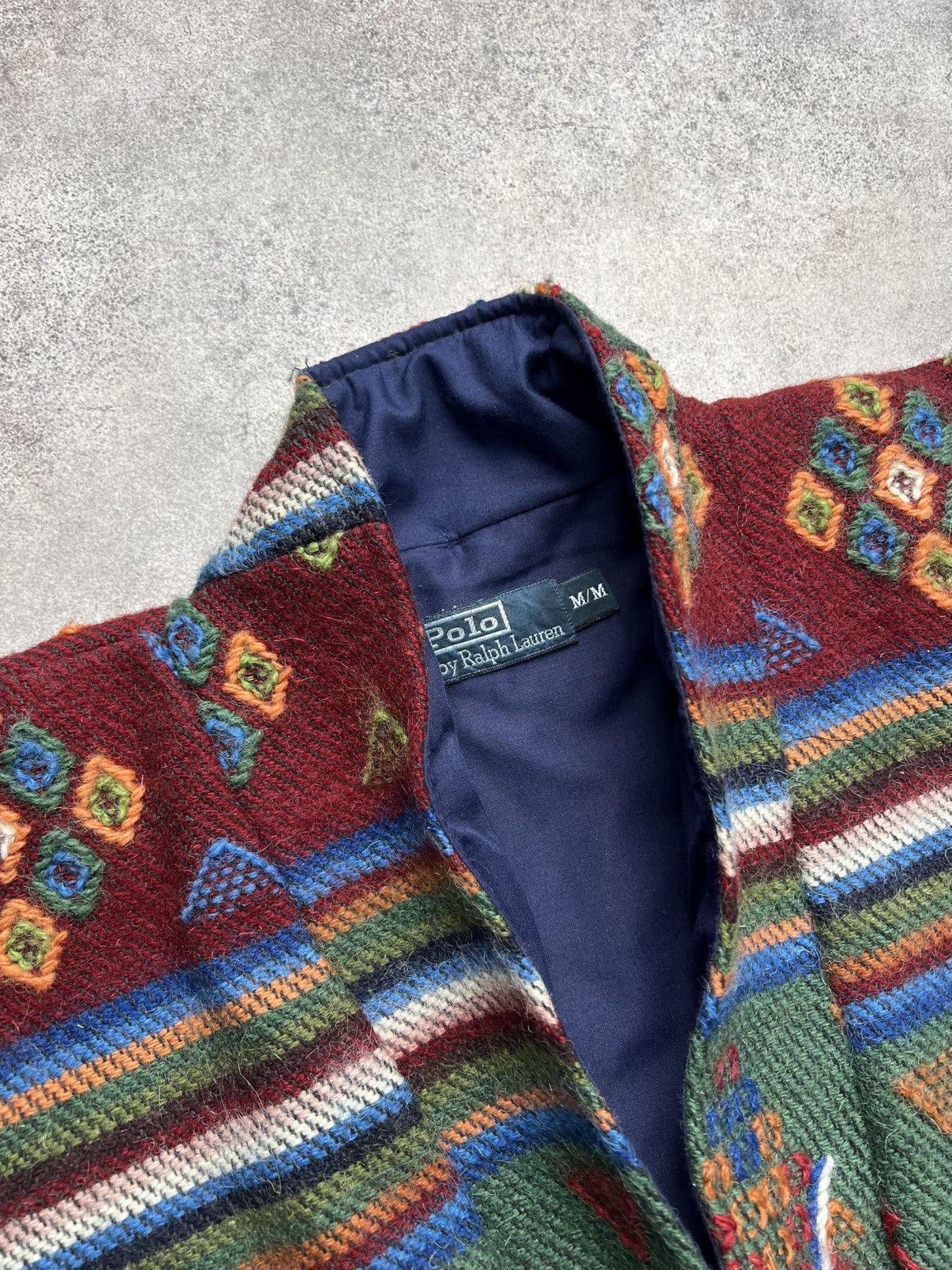 RRL Ralph Lauren Polo Ralph Lauren vintage navajo aztec kimono jacket Size US M / EU 48-50 / 2 - 5 Thumbnail