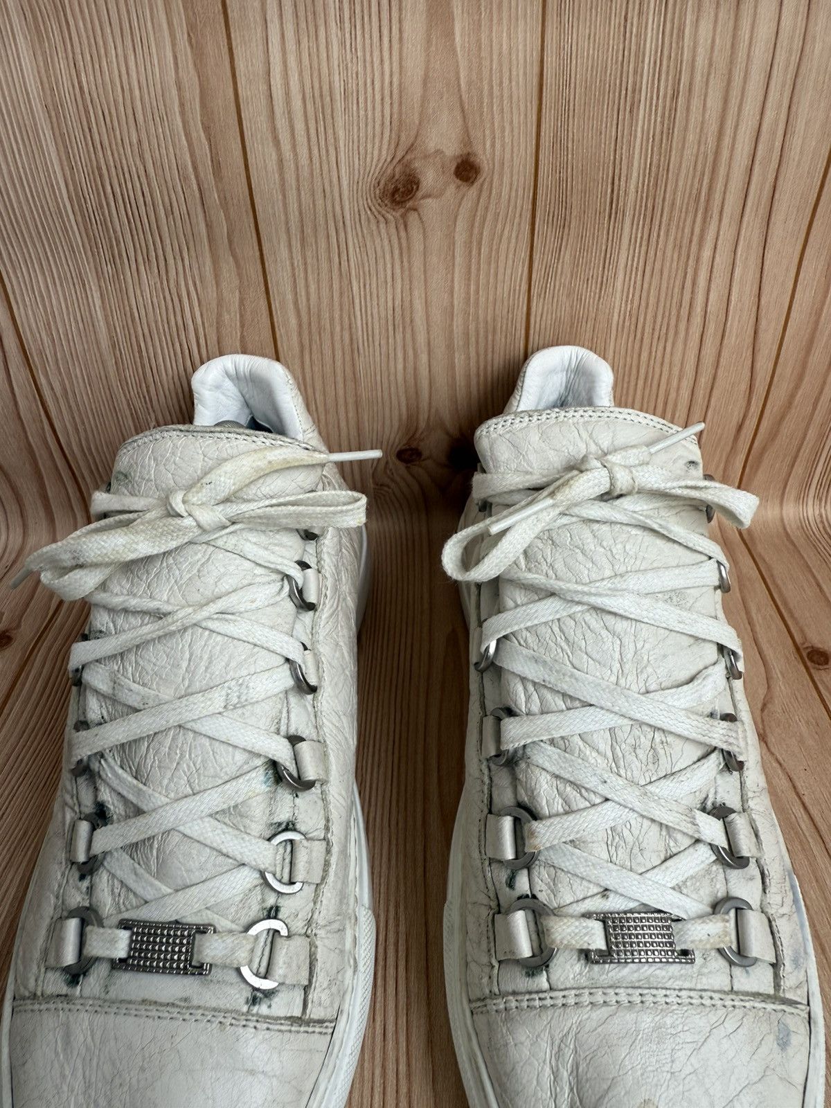 Balenciaga Cracken leather arena sneakers Size US 7 / EU 40 - 5 Thumbnail