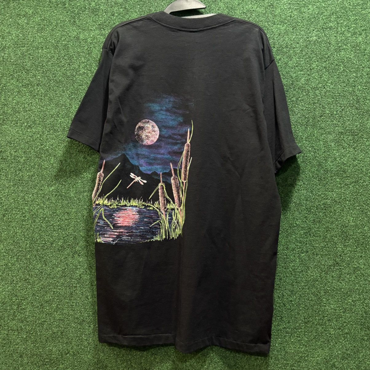 Vintage Vintage 90’s Single Stitch Bass Fishing Tee Size Large Size US L / EU 52-54 / 3 - 2 Thumbnail