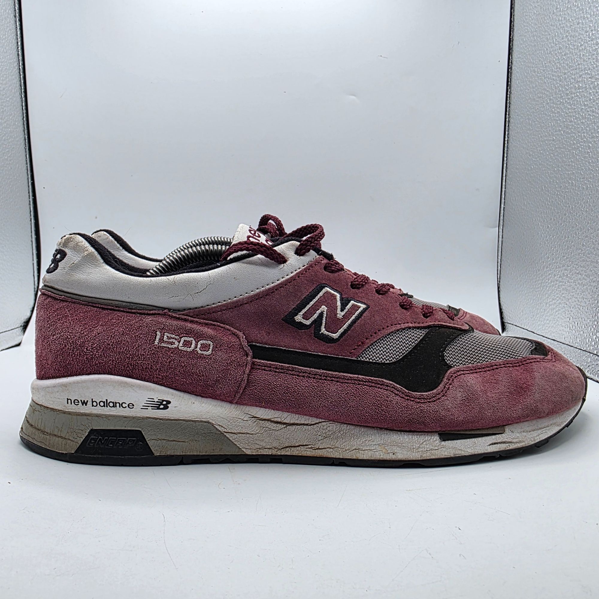 New Balance New Balance 1500 Made in England M1500PRW Port Burgundy Red Size US 12 / EU 45 - 12 Thumbnail