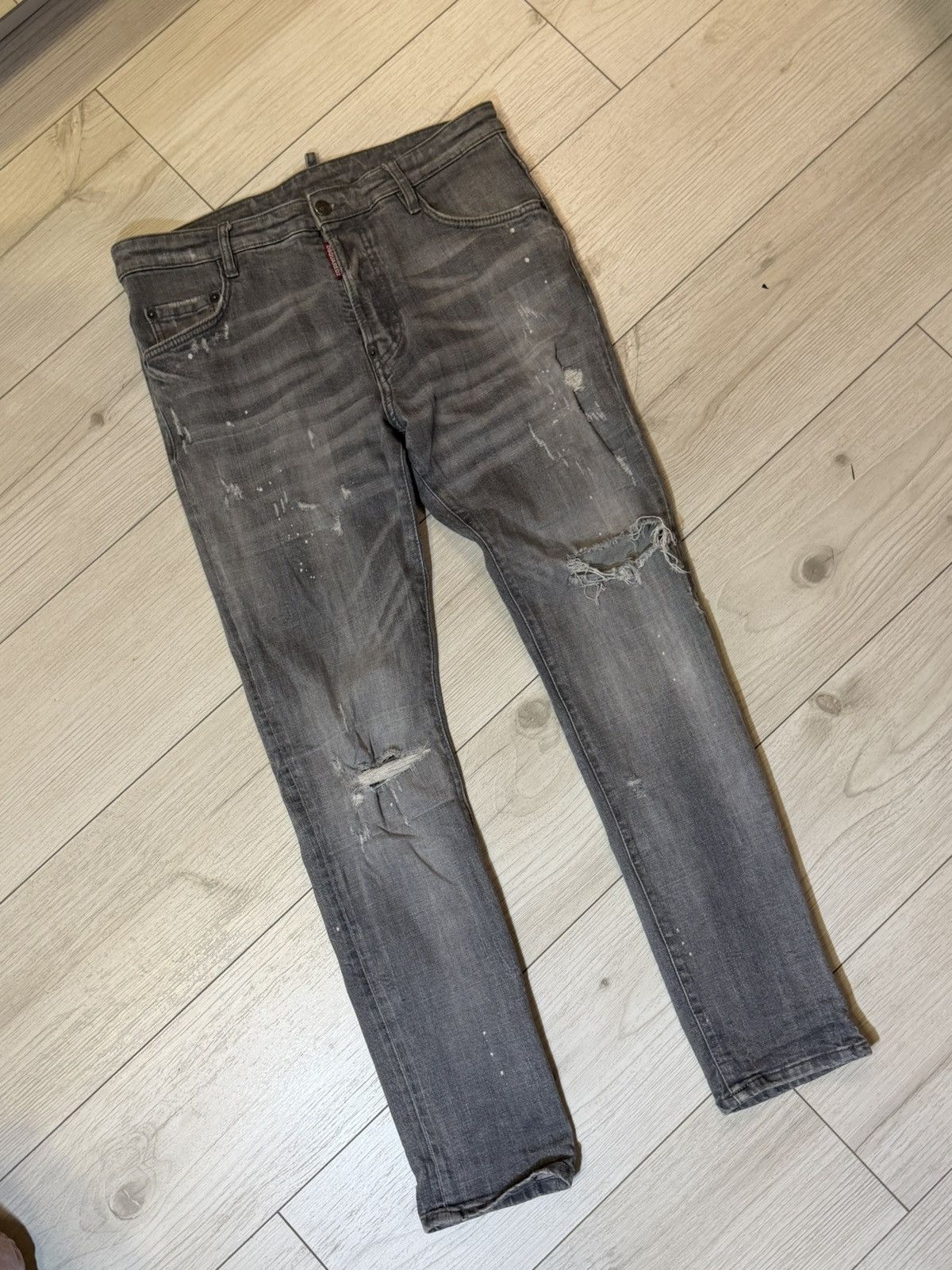 Dsquared2 🔥SLIM FIT DSQUARED2 ITALY JEANS RARE DENIM DRIP Size US 34 / EU 50 - 1 Thumbnail