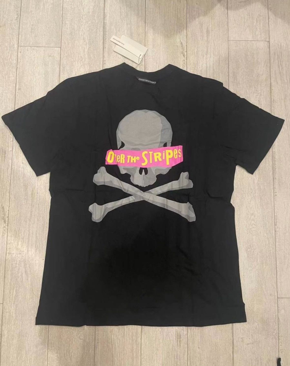 Mastermind Japan x Over the Stripes tee