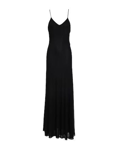 Saint Laurent Paris o1s1wg111124 Robe Jersey Shiny Dress in Black Size XS / US 0-2 / IT 36-38 - 1 Preview