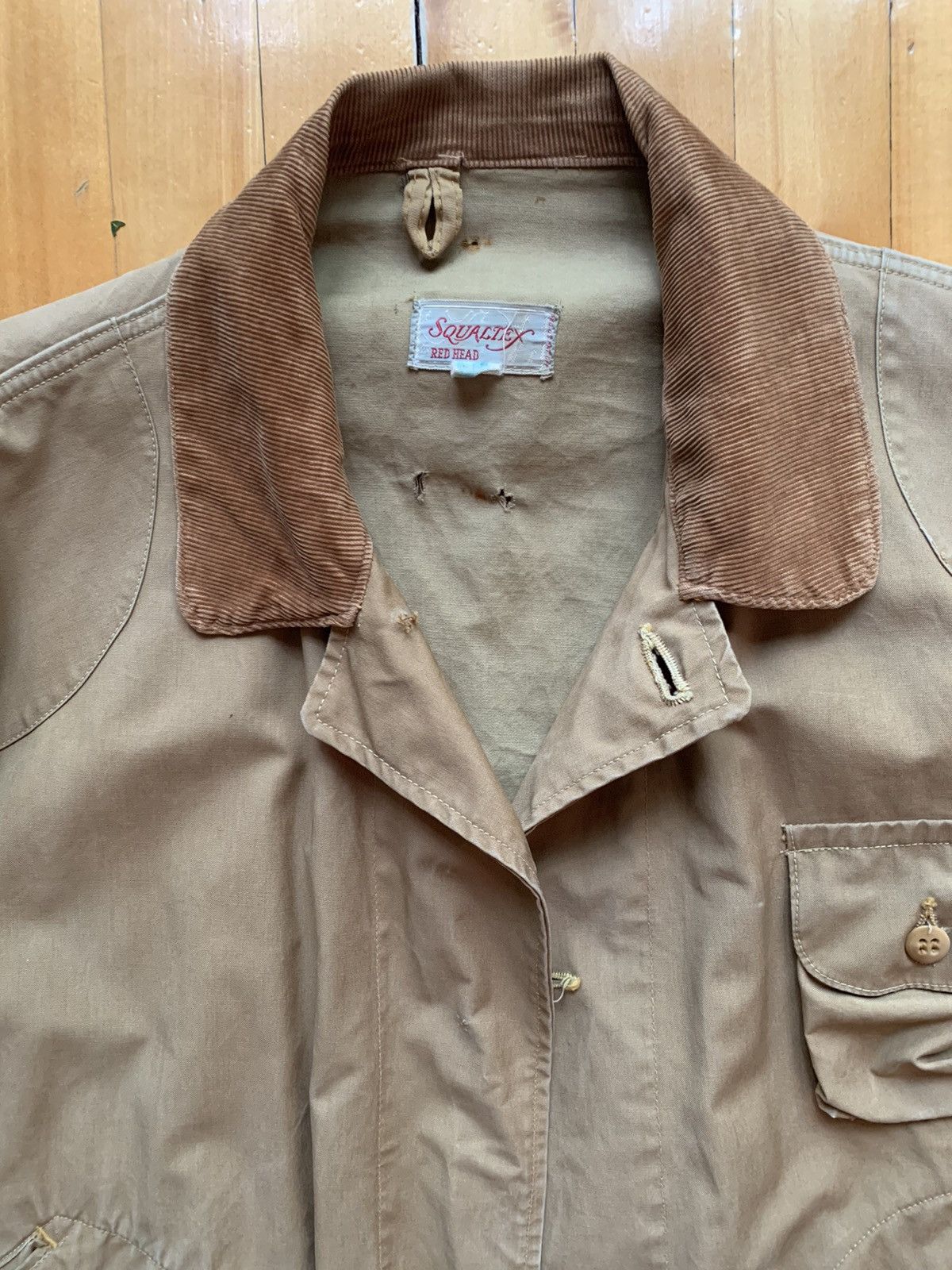 Redhead RedHead - Vintage Thrashed Hunting Jacket Size US L / EU 52-54 / 3 - 3 Thumbnail