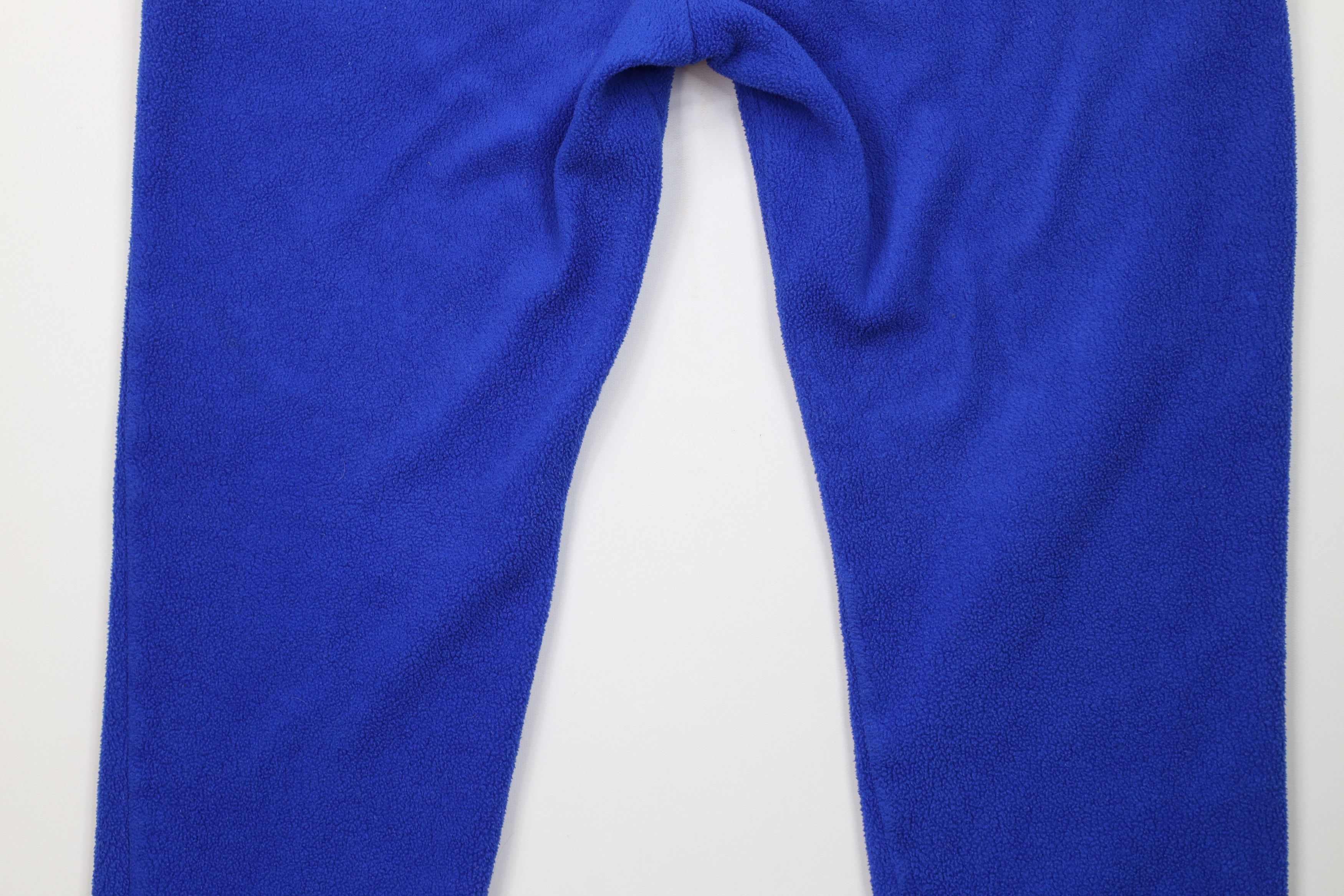 Lands' End Vintage 90s Lands End Polartec Fleece Sweatpants Blue USA Size 36" / US 14 / IT 50 - 12 Thumbnail