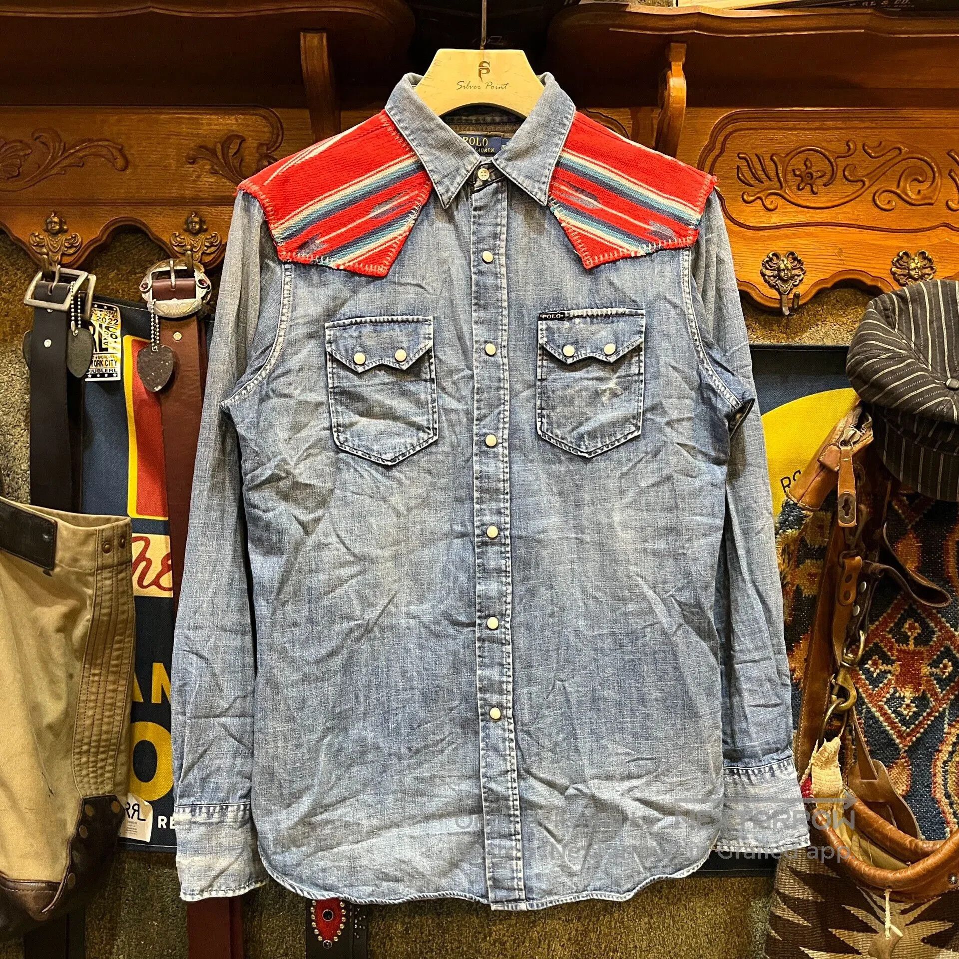RRL Ralph Lauren RRL Western Patchwork Shirt. Size US M / EU 48-50 / 2 - 1 Thumbnail