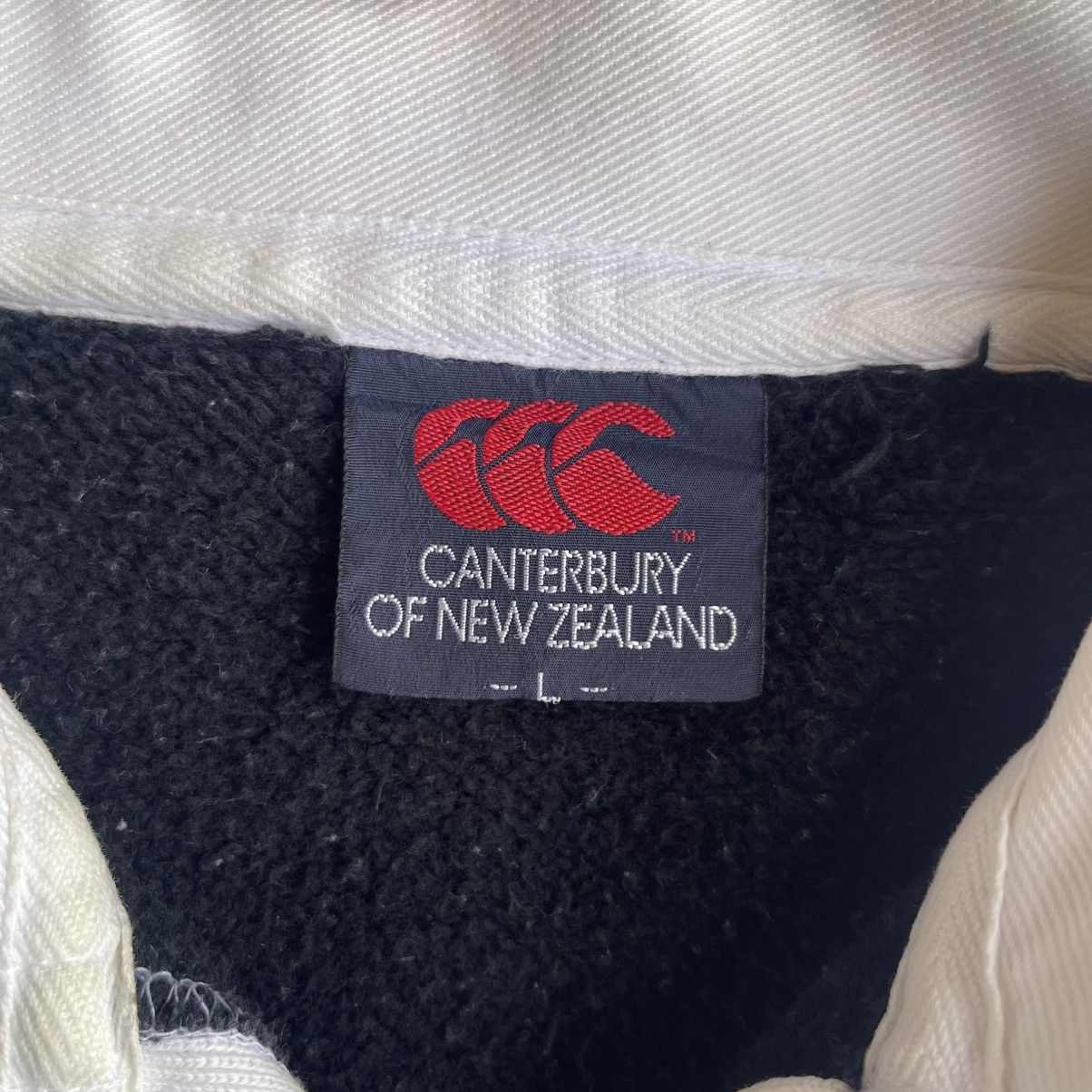 Canterbury of New Zealand × Vintage Canterburry Of New Zealand All Black Rugby Sweatshirt Crop Size S / US 4 / IT 40 - 19 Thumbnail