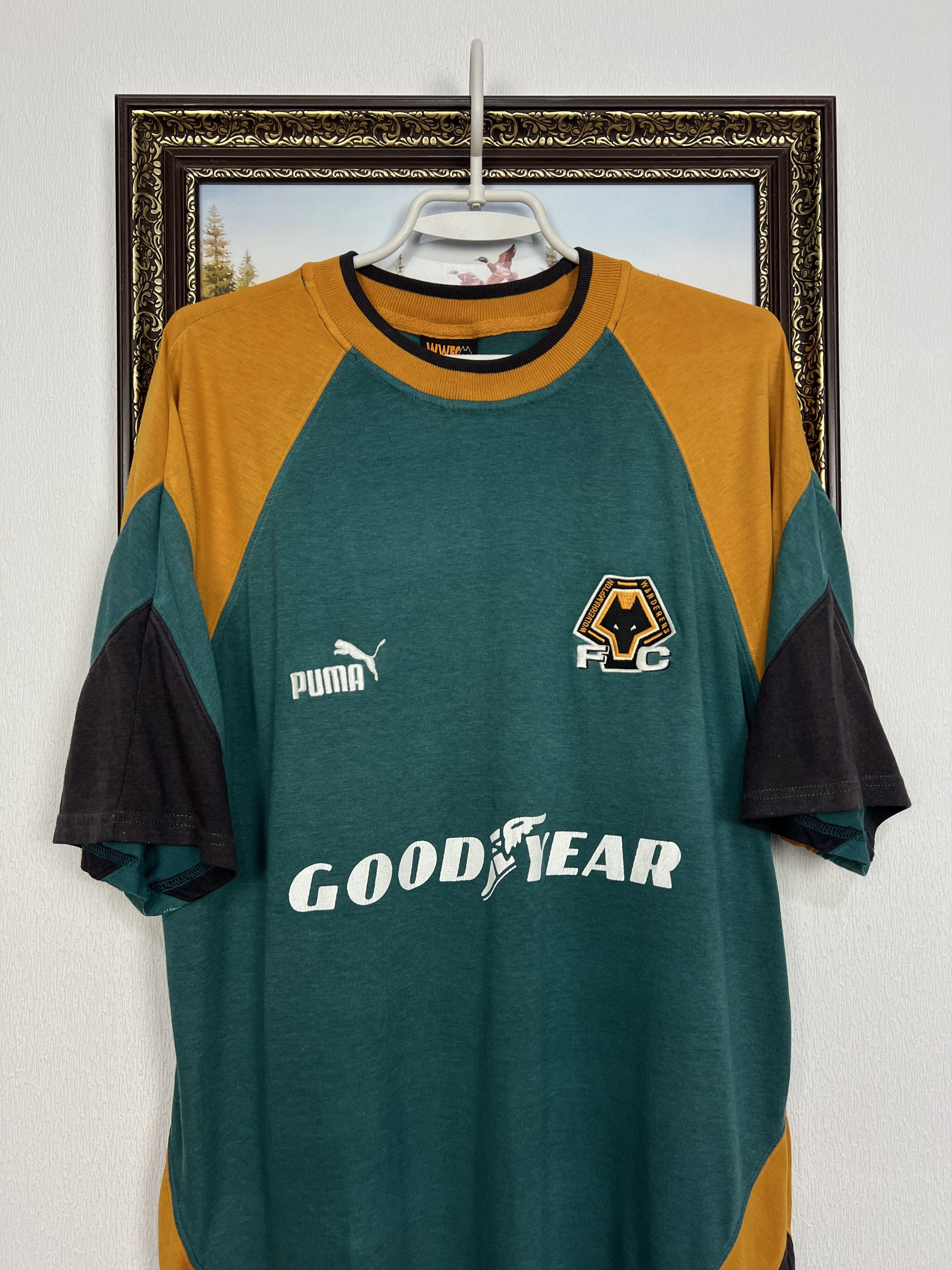 Puma Wolverhampton Wanderers Wolves Football Train Shirts Jersey Size US L / EU 52-54 / 3 - 2 Thumbnail