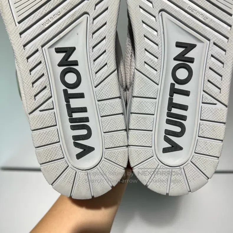 Louis Vuitton Louis Vuitton Stake gray and white bread shoes Size US 8.5 / EU 41-42 - 9 Thumbnail