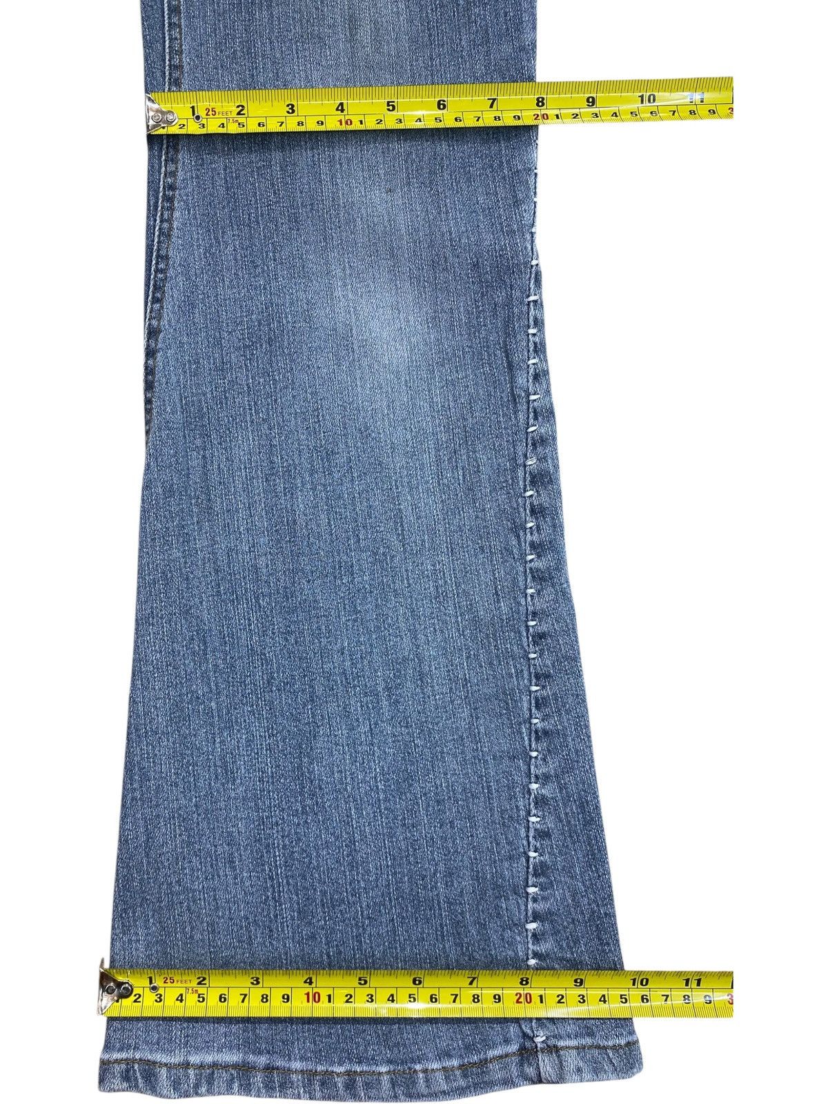 Japanese Brand Japanese Brand Faded Wash Style Flare Jeans Size US 27 - 9 Thumbnail