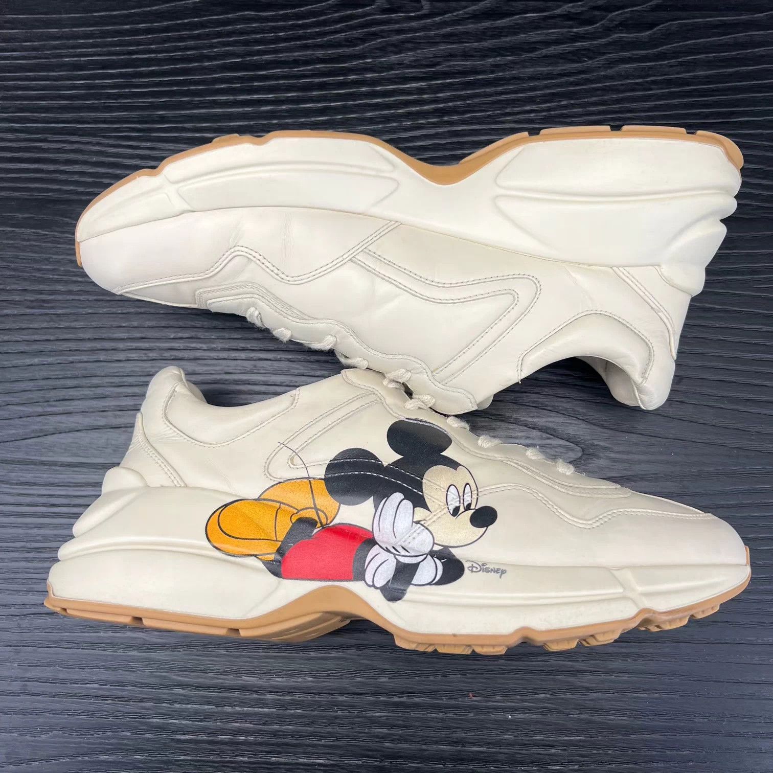 Gucci Gucci Rhyton x Mickey 42.5 EU new with box Size US 9.5 / EU 42-43 - 4 Thumbnail
