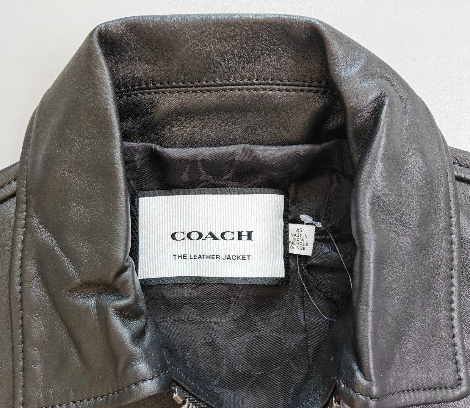 Coach Coach Leather Jacket FTP 5059 Size US XS / EU 42 / 0 - 3 Thumbnail