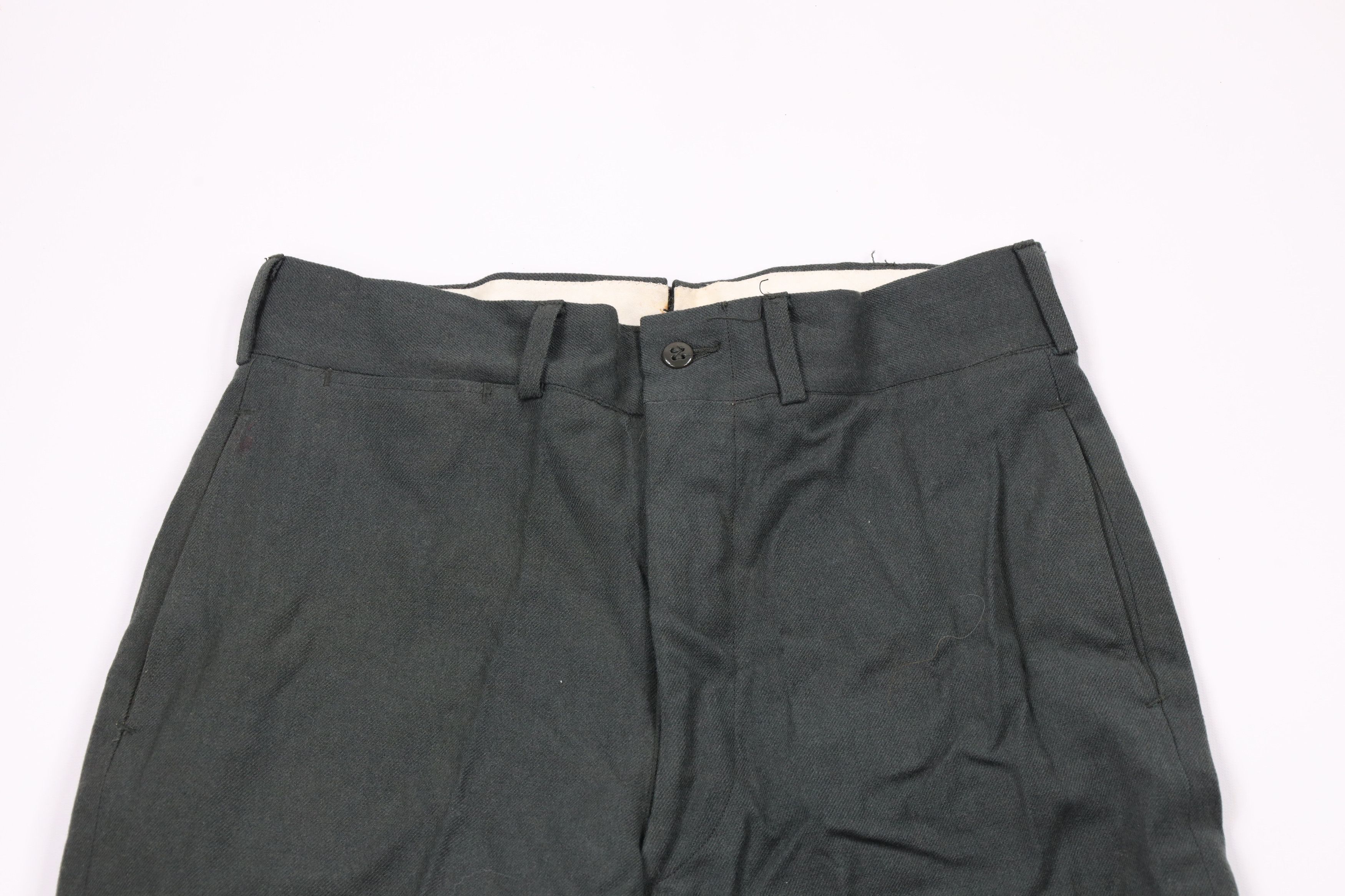 Vintage Vintage 50s Korean War Army Green 44 Trousers Pants USA Size US 30 / EU 46 - 2 Thumbnail