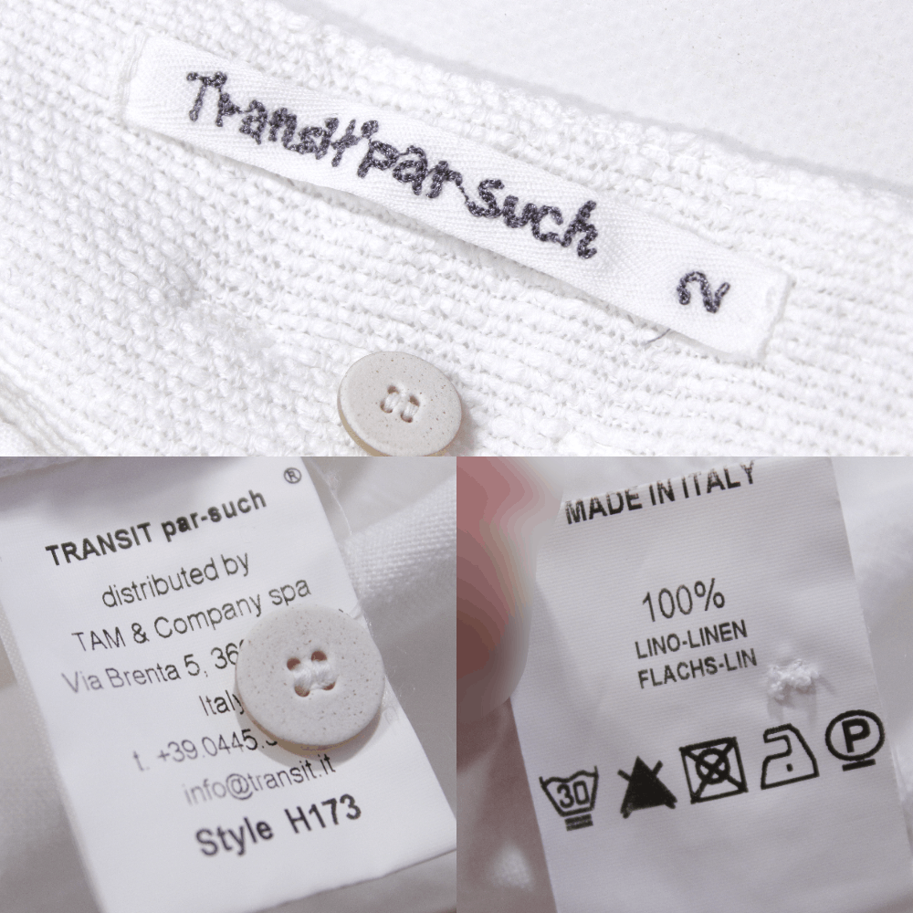 Transit Transit Par Such Avant Garde Parachute Linen Pants Size 26" / US 2 / IT 38 - 9 Thumbnail