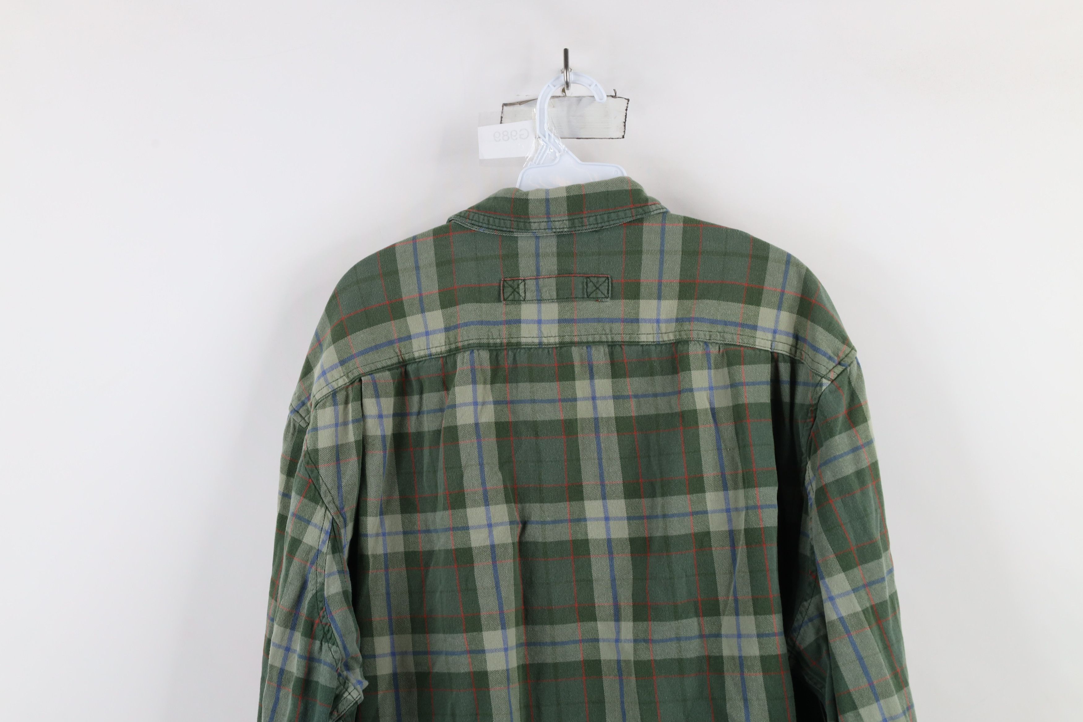 Duluth Trading Company × Vintage Duluth Trading Co Collared Button Down Shirt Green Plaid Size US XL / EU 56 / 4 - 8 Thumbnail