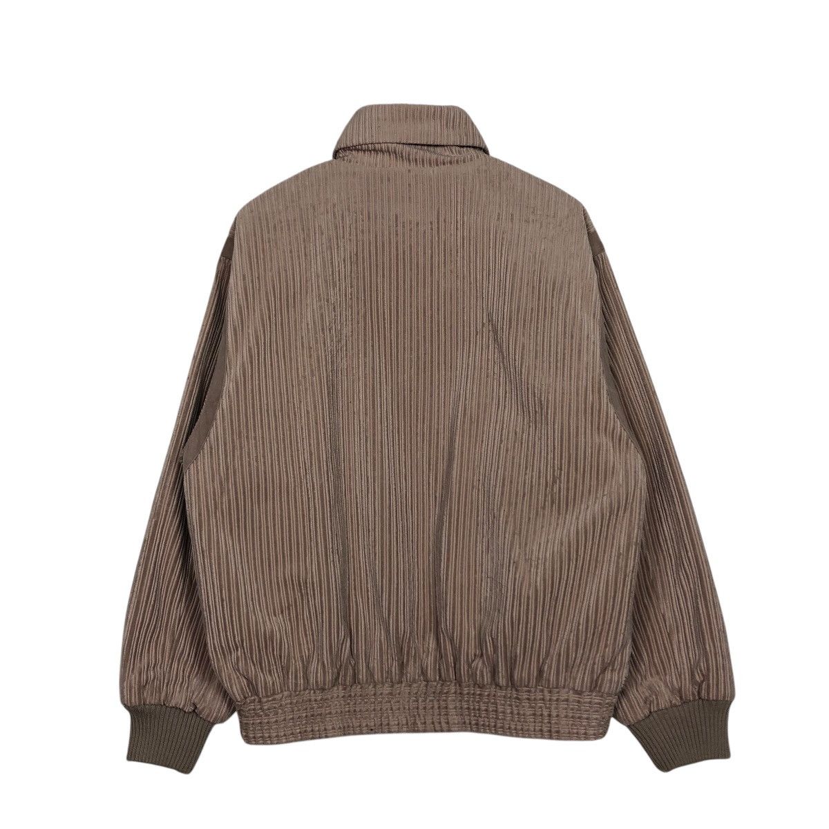 Japanese Brand 📌Vintage Bomber Jacket World Max Club Striped Issey Miyake Size US M / EU 48-50 / 2 - 9 Thumbnail