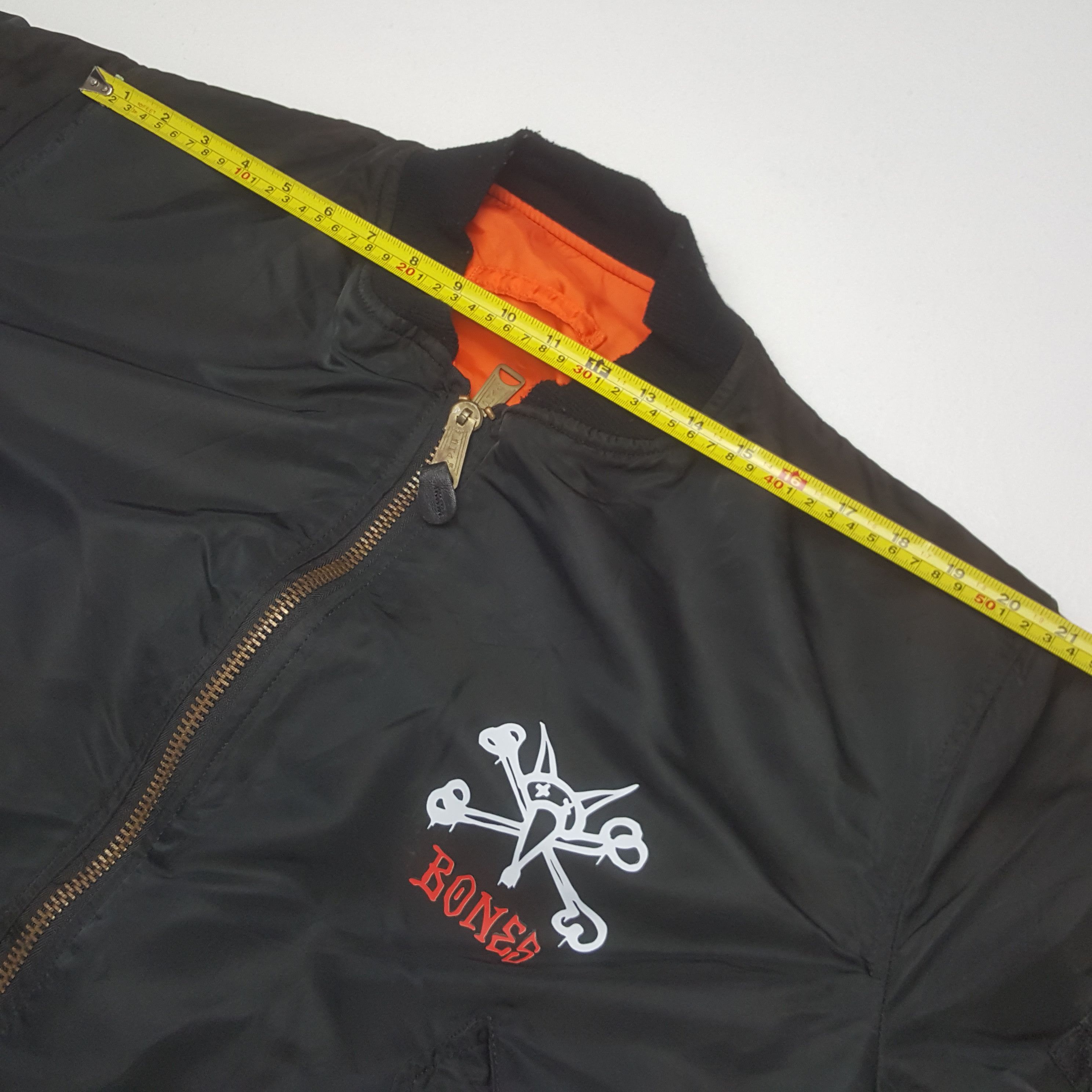 Alpha Industries Vintage Alpha Industries Bones Custom Bombers Jacket C315N24 Size US XL / EU 56 / 4 - 8 Thumbnail