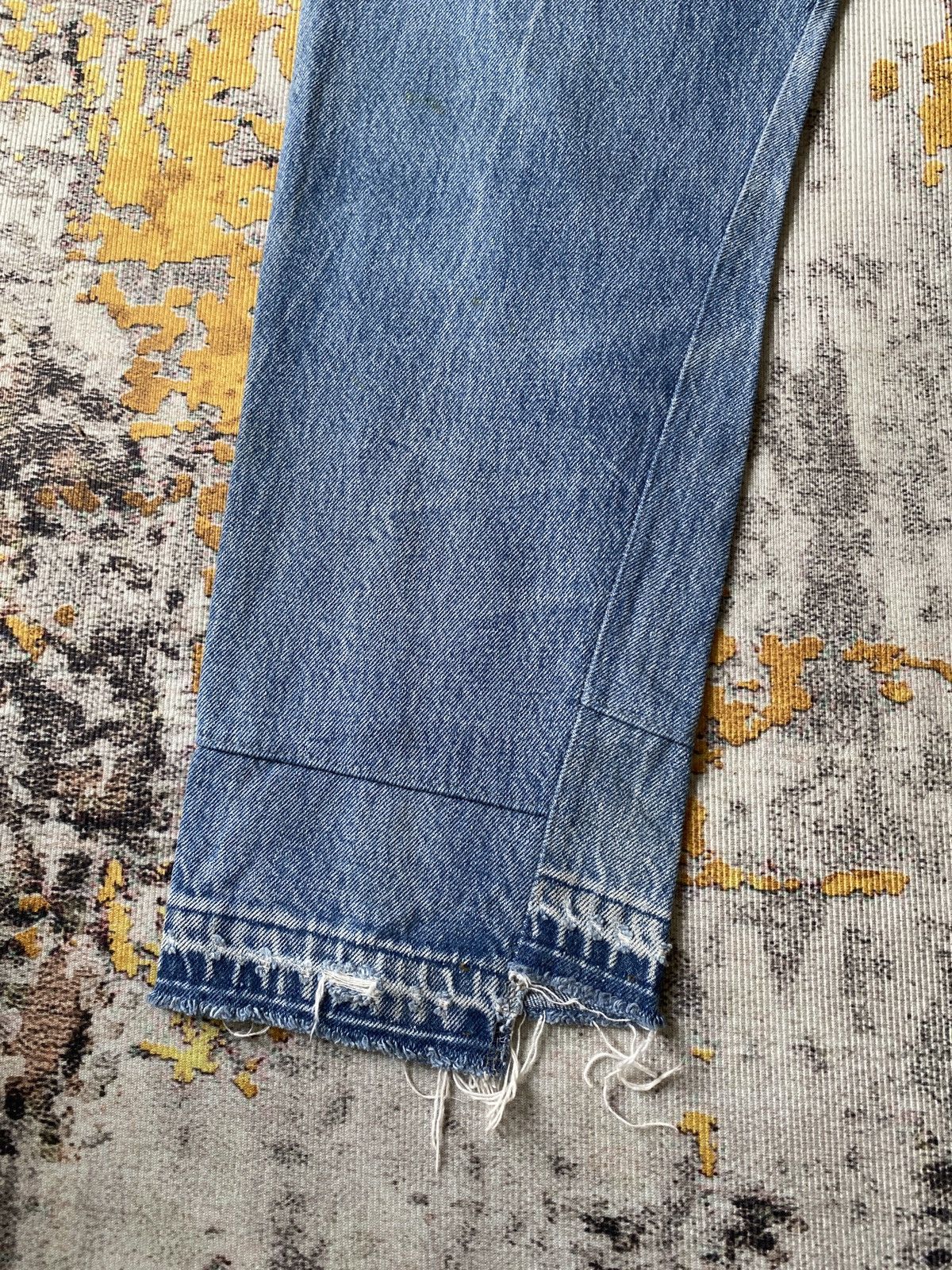 Old Park Levi’s X Oldpark Japan Reconstructed Distressed Denim Size US 30 / EU 46 - 15 Thumbnail