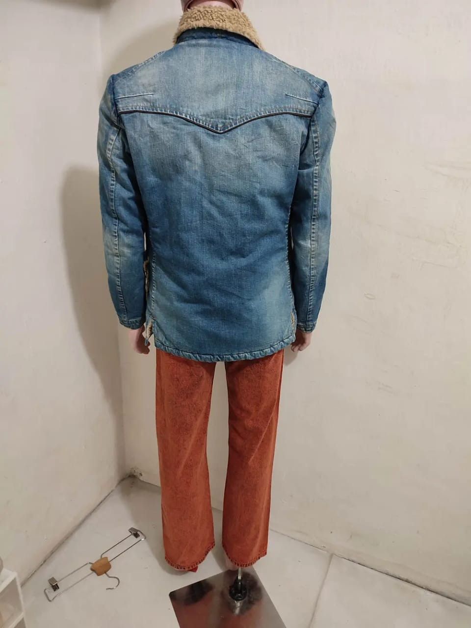 Number (N)ine Number Nine Denim Jacket Sherpa Size US M / EU 48-50 / 2 - 7 Thumbnail