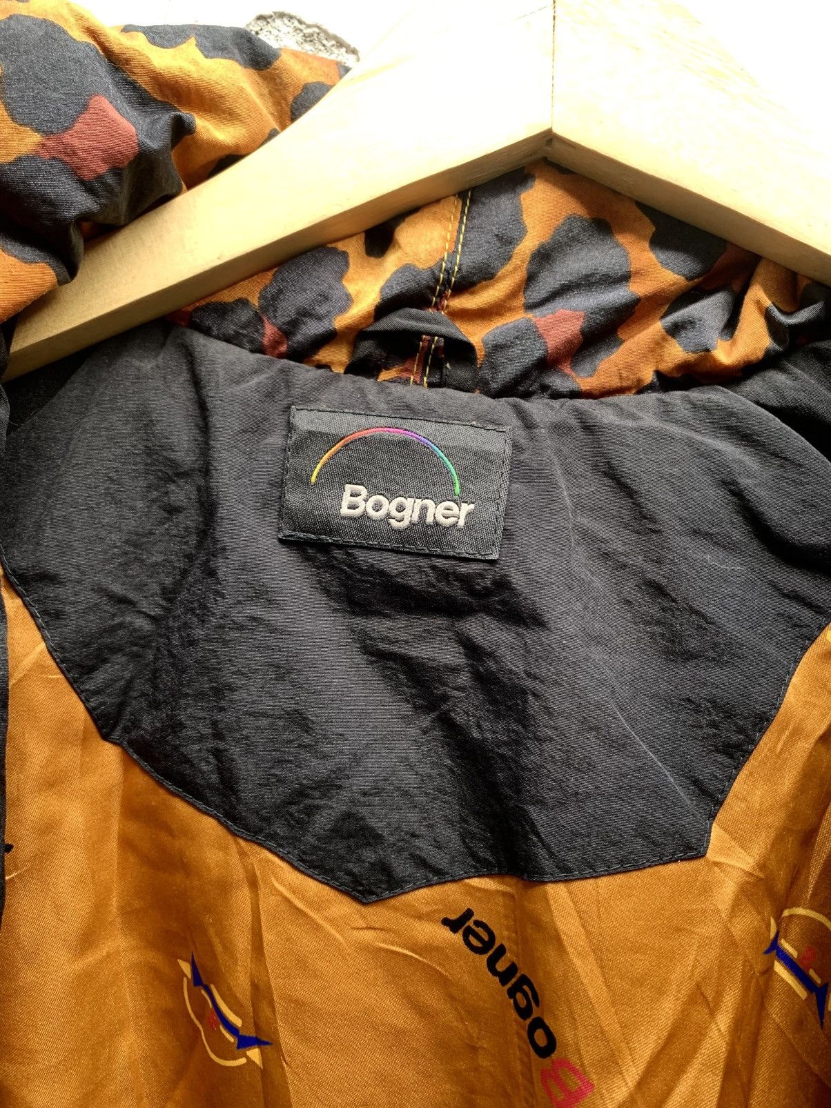 Bogner Vintage bogner wb leopard winter ski jacket Size US L / EU 52-54 / 3 - 9 Thumbnail