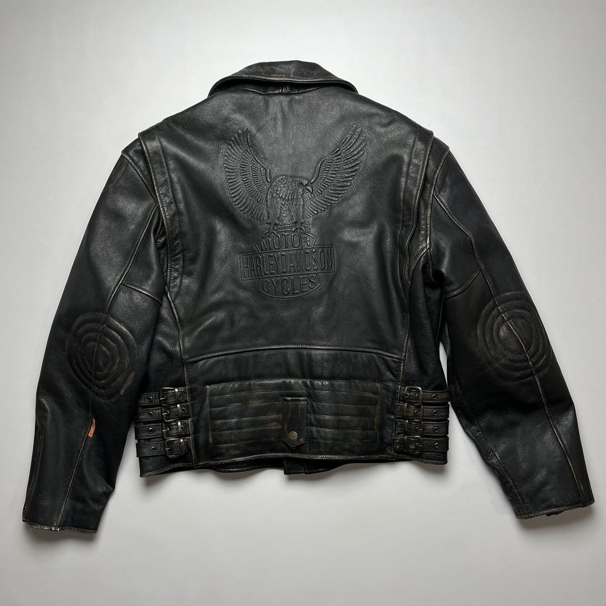 Harley Davidson Harley Davidson Motorcycles Leather Jacket Size US XL / EU 56 / 4 - 11 Thumbnail