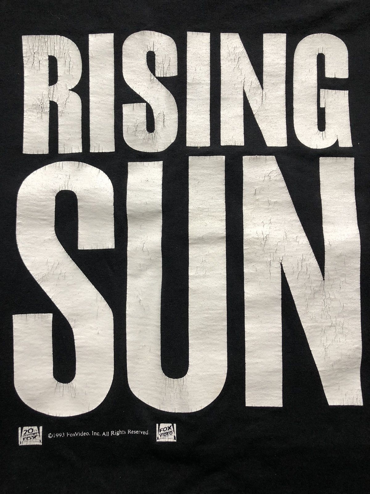 Hanes × Vintage Vintage 1993 Rising Sun Single Stitch T Shirt Rare - Size L Size US L / EU 52-54 / 3 - 3 Thumbnail
