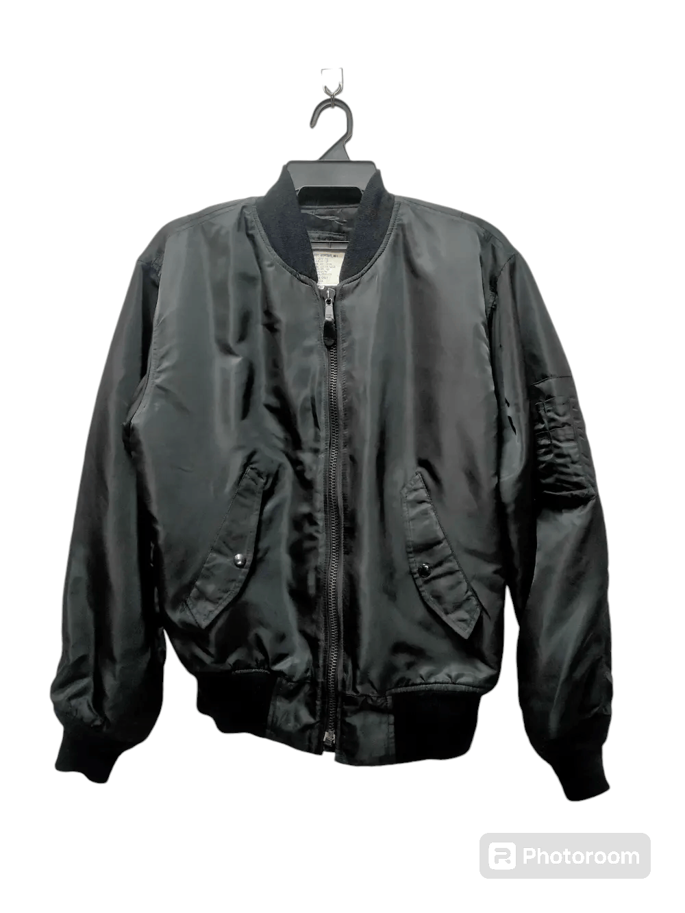 Vintage Vintage MA-1 military light bomber jacket Size US M / EU 48-50 / 2 - 1 Thumbnail