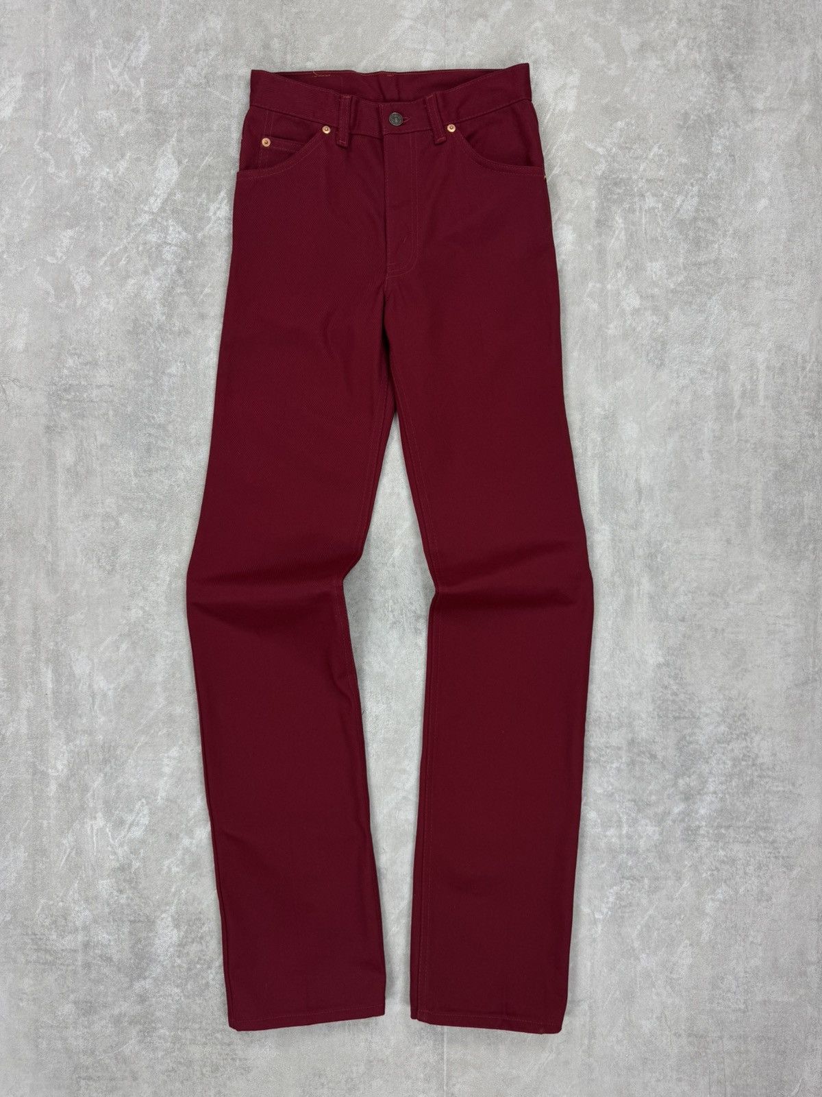 Levi's Vintage Clothing Rare Levis 630 30 88 Womens red jeans W28 L36 Size 28" / US 6 / IT 42 - 2 Thumbnail