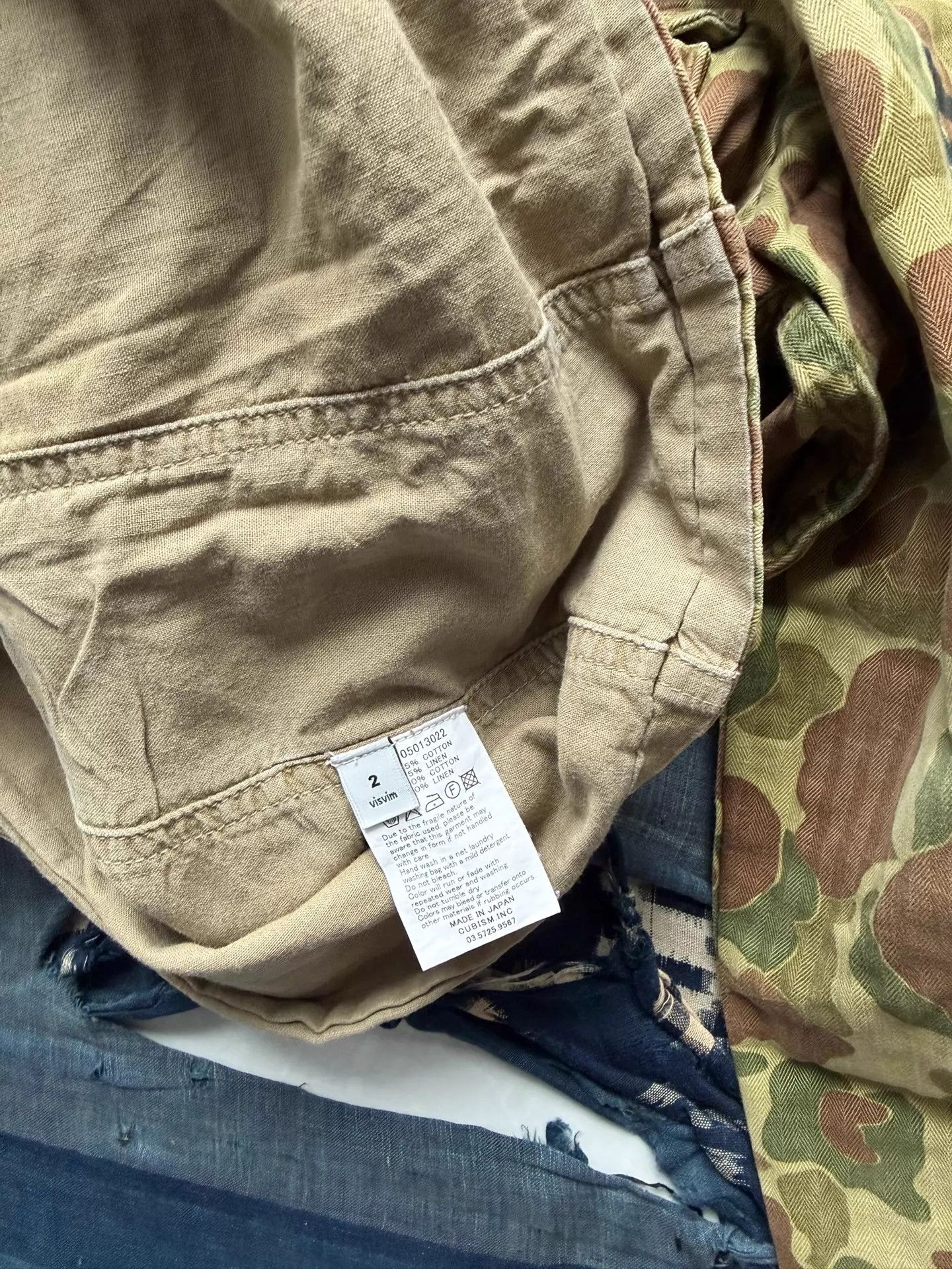 Visvim VISVIM 15SS ACHSE JKT Camo Washed 4Pkt Size 2 Size US M / EU 48-50 / 2 - 9 Thumbnail