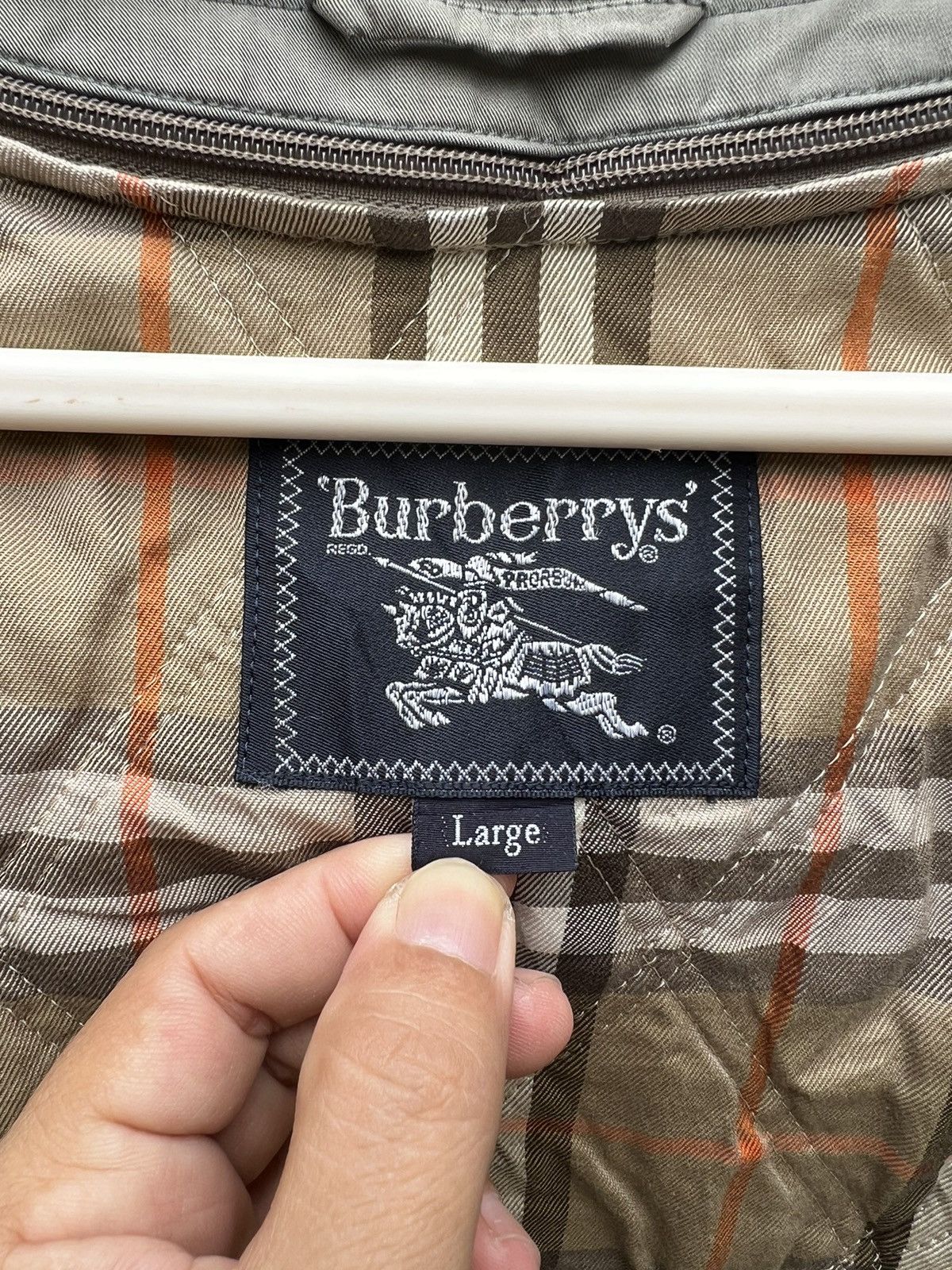 Burberry Prorsum × Vintage Vintage Burberry Bomber Jacket Size US L / EU 52-54 / 3 - 11 Thumbnail