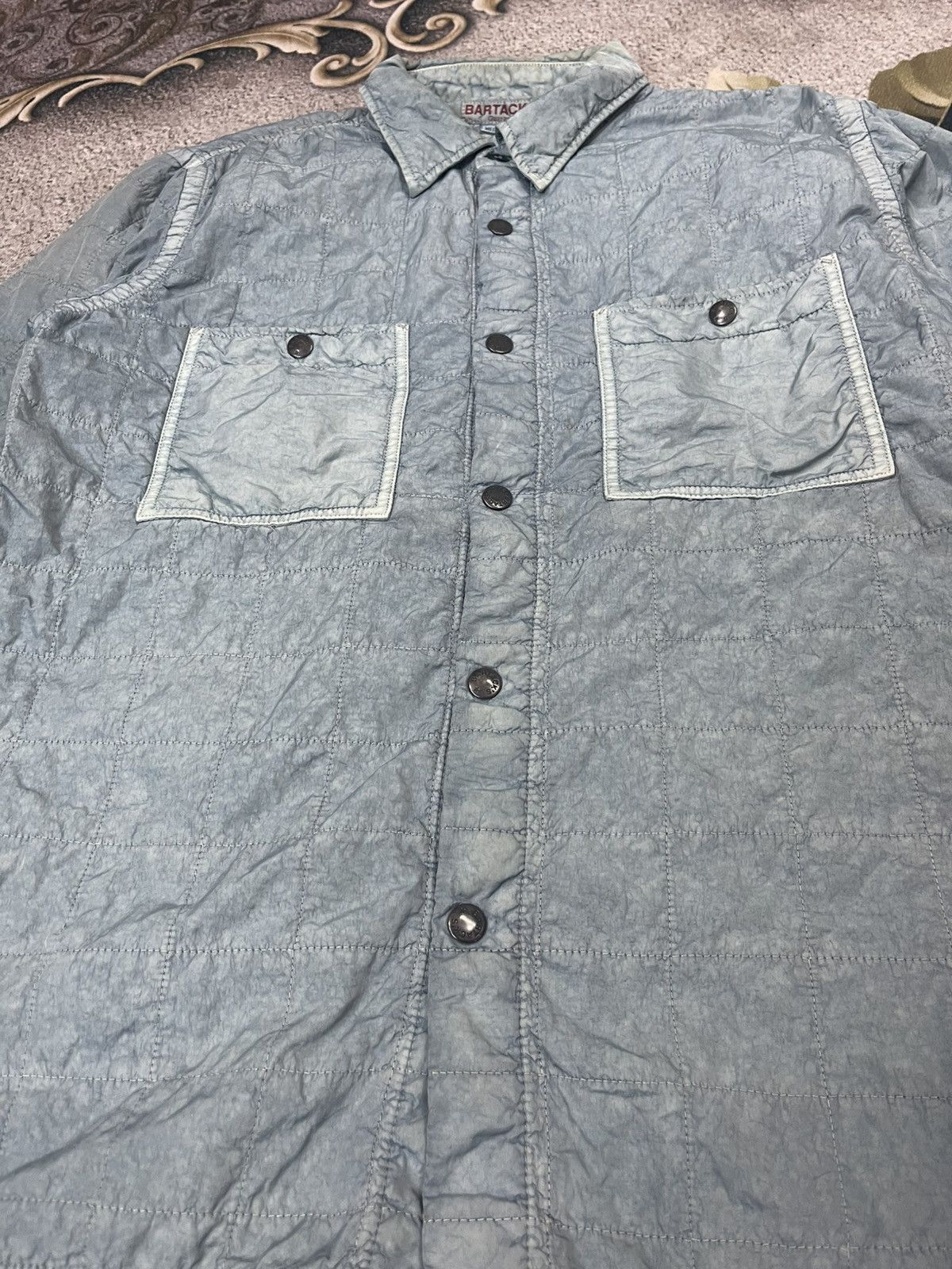 Hysteric Glamour Bartack Double Pocket Shirt Jacket Size US M / EU 48-50 / 2 - 2 Thumbnail
