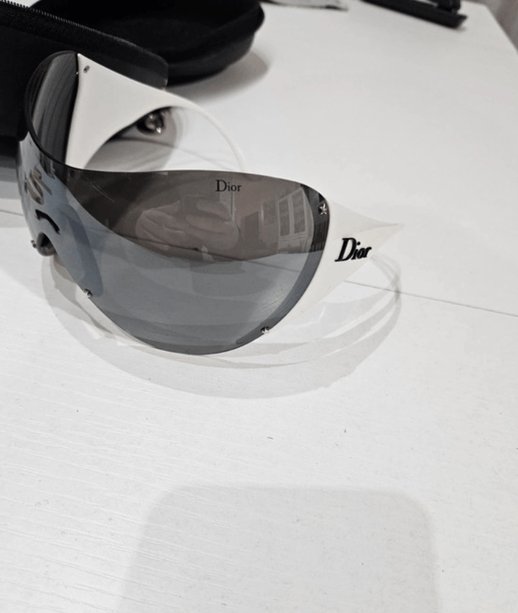 Dior DIOR Sunglasses Ski Bike Wrap Shield Mask Galliano Pop Golf Size ONE SIZE - 2 Thumbnail