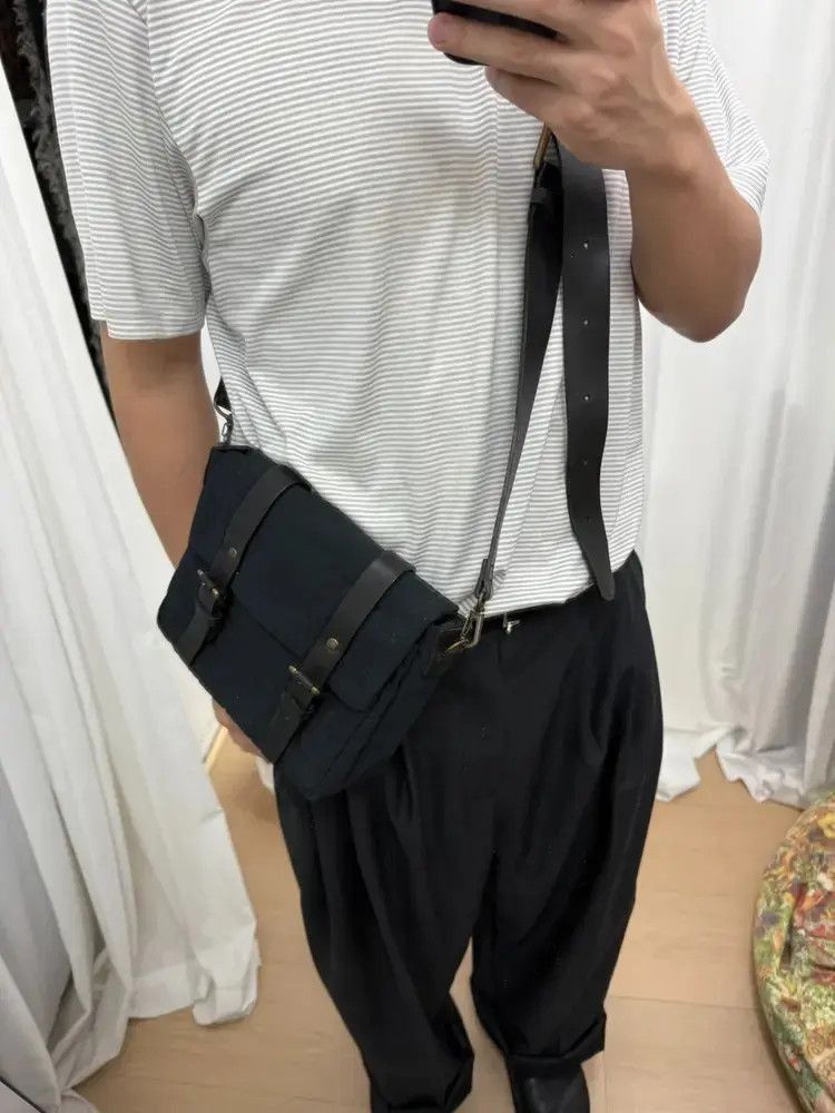 Dries Van Noten Dries Van Noten Classic Canvas Leather Joint Bag-2505 Size ONE SIZE - 9 Thumbnail