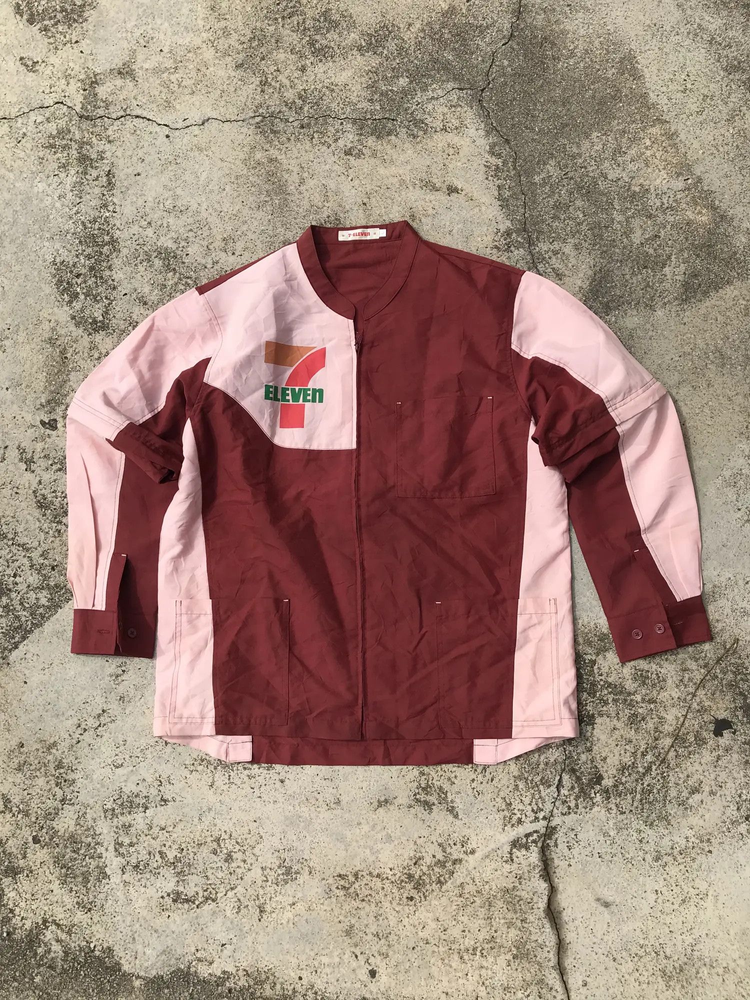 Vintage Vintage 7 Eleven Workers Jacket Size US L / EU 52-54 / 3 - 1 Thumbnail