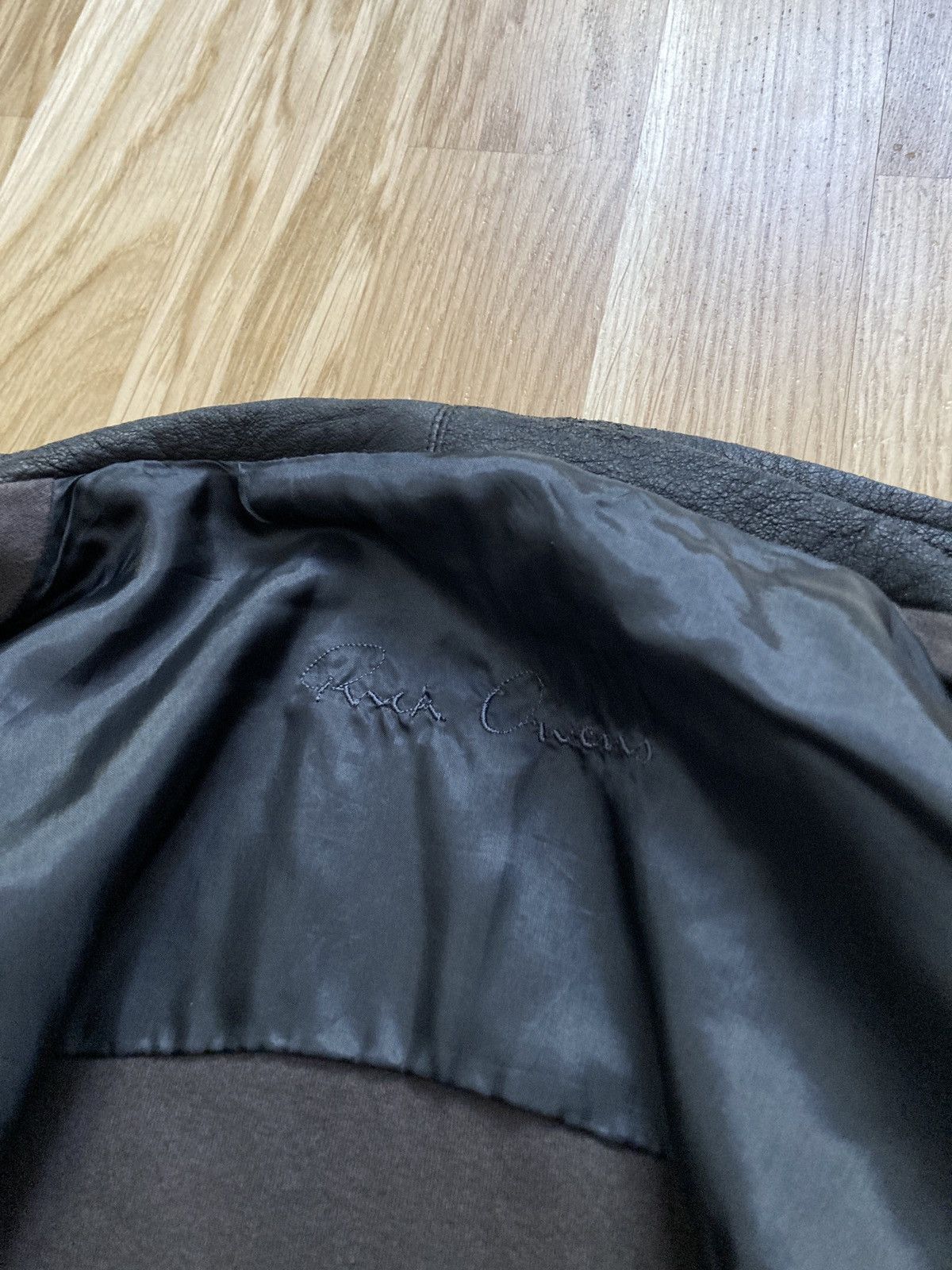 Rick Owens F/W 09 “CRUST” Blistered Lamb Leather Jacket Rick Owens 44 Size L / US 10 / IT 46 - 20 Thumbnail