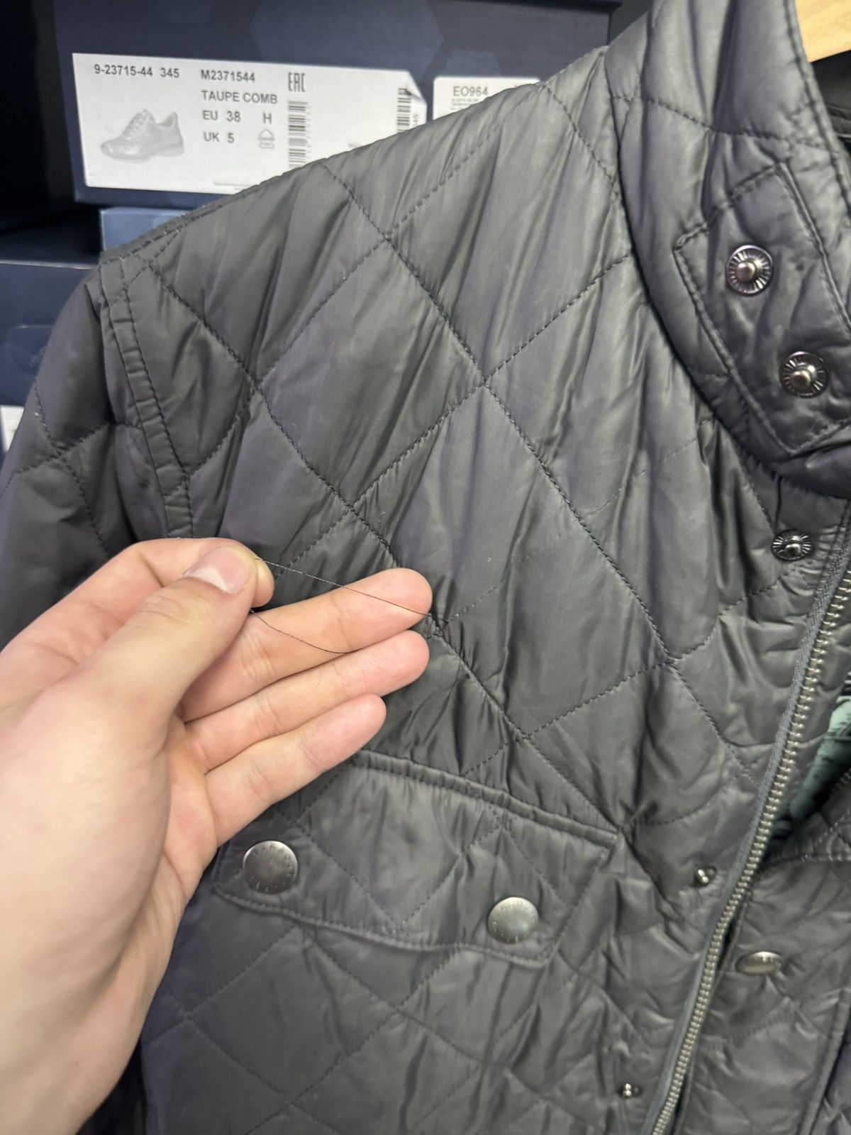 Barbour Barbour International Ariel Quilted Jacket Size US L / EU 52-54 / 3 - 10 Thumbnail
