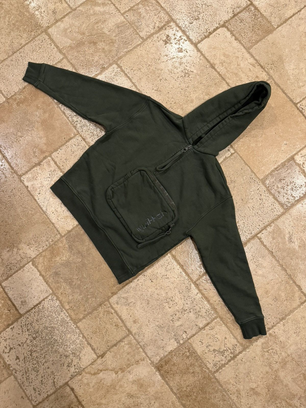 Louis Vuitton Louis Vuitton 3D Patch Pocket Quarter Zip Hoodie Sweatshirt Size US S / EU 44-46 / 1 - 4 Thumbnail