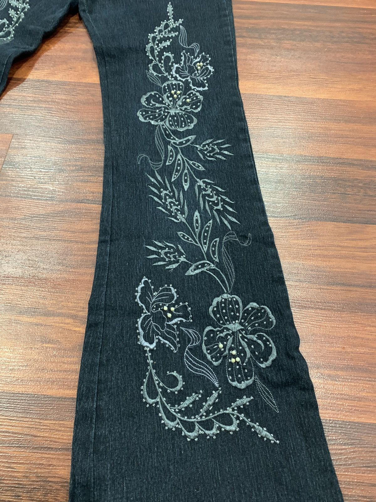 Other Junan LXL Flared Jeans Pants Size 28" / US 6 / IT 42 - 3 Thumbnail