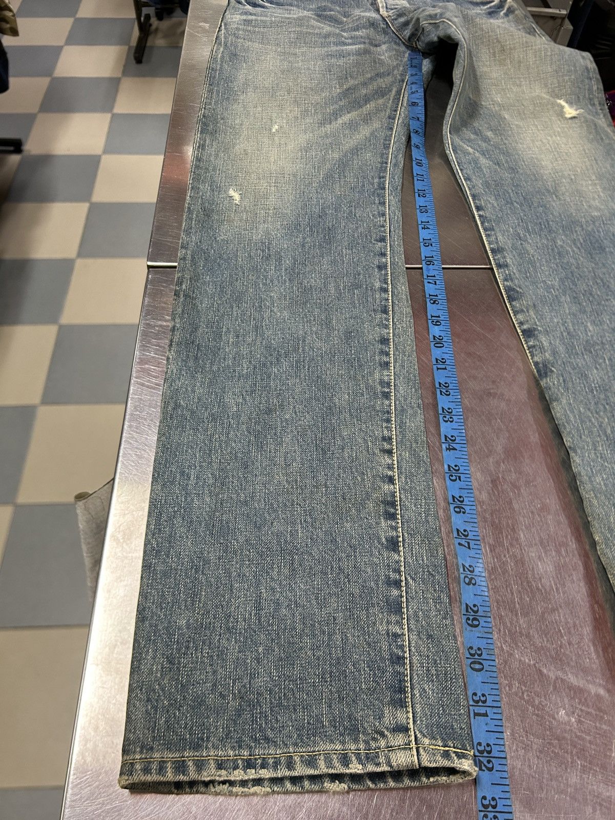 If Six Was Nine × Japanese Brand × Le Grande Bleu (L.G.B.) Vintage FrameWork Japan Selvedge Jeans Size US 28 / EU 44 - 16 Thumbnail