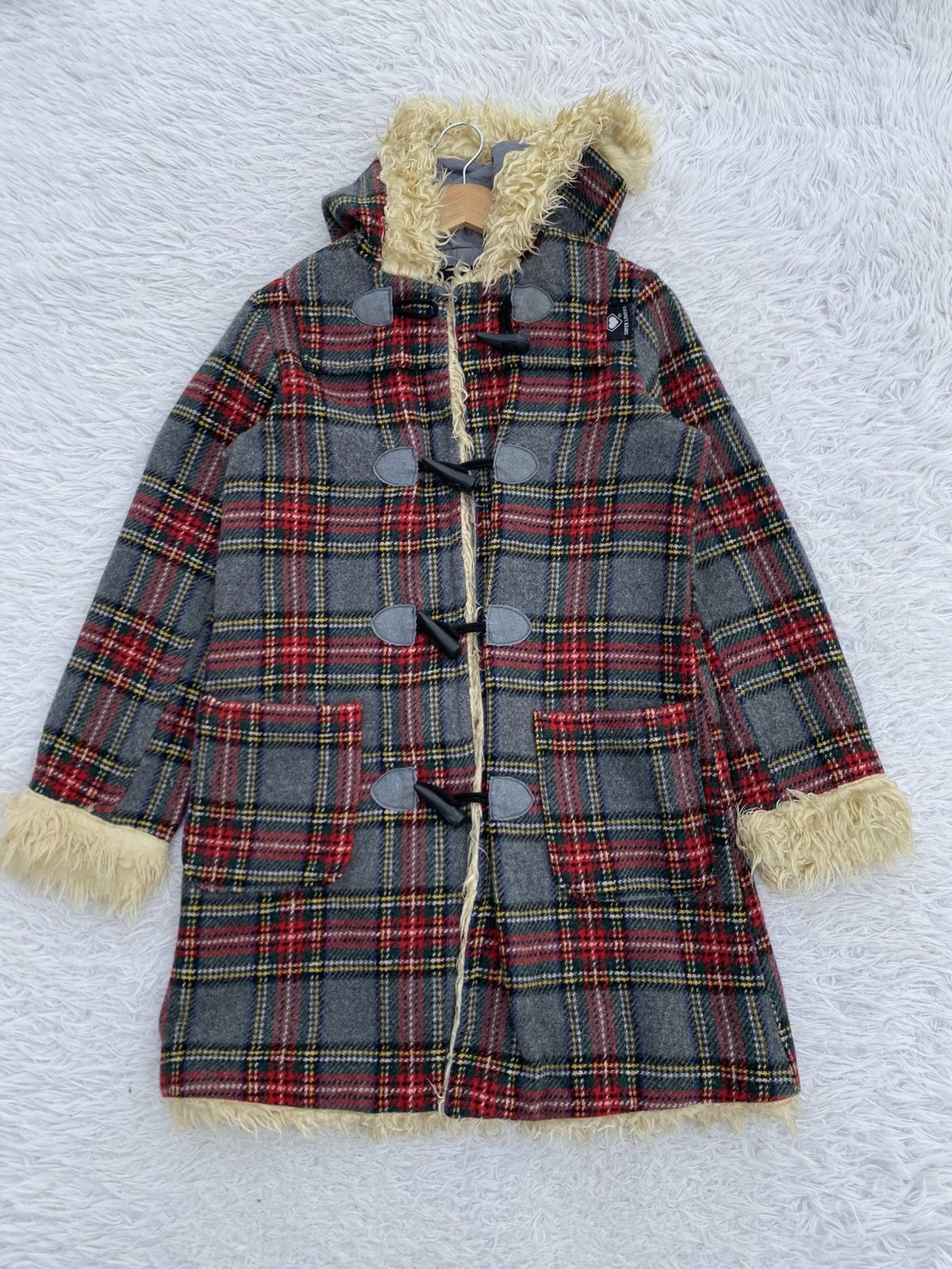 Super Lovers Rare Vintage Super Lovers Wool Long Jacket Size M / US 6-8 / IT 42-44 - 1 Thumbnail