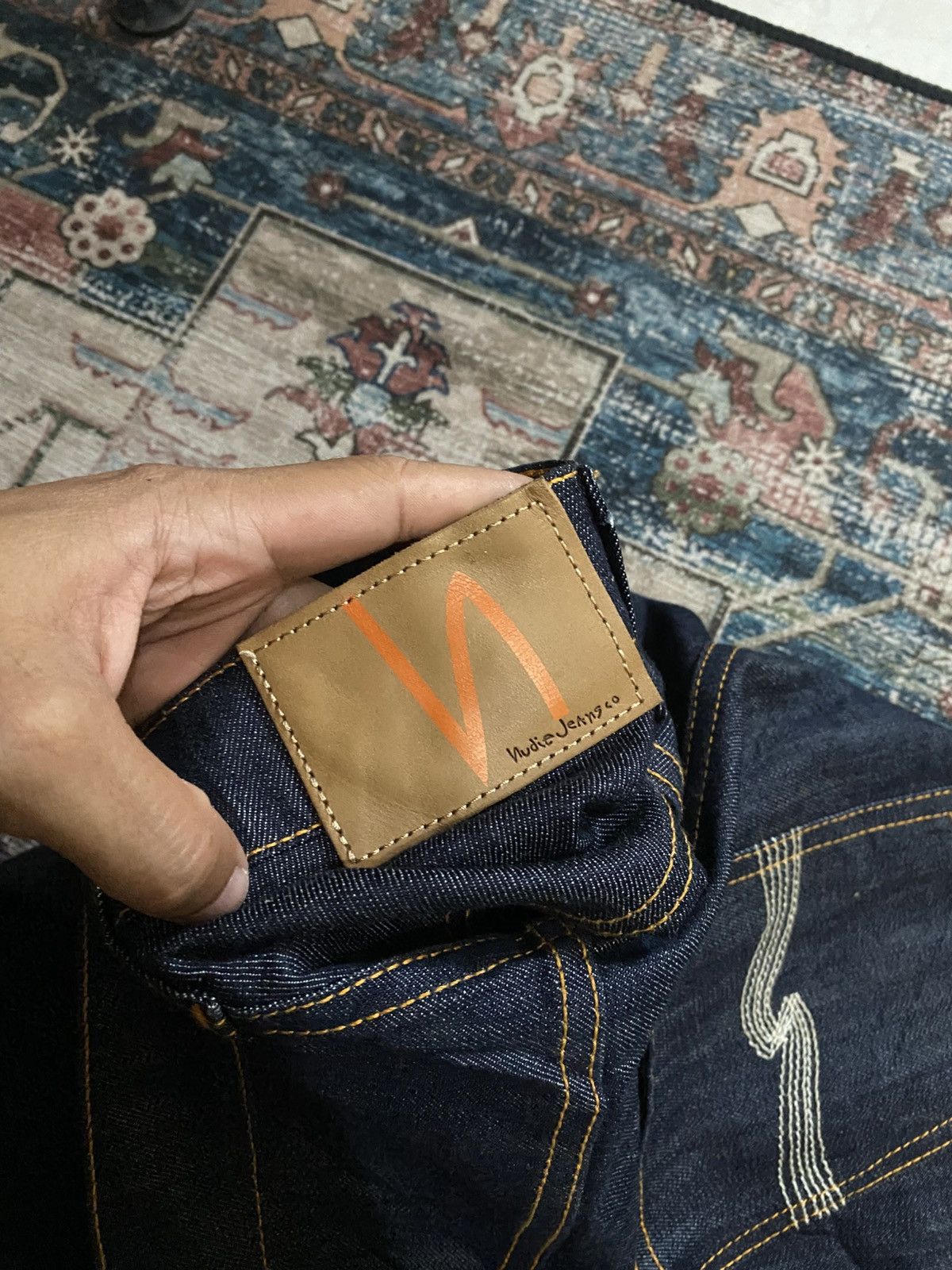 Nudie Jeans Nudie jeans Thin Finn Dry Ecru Umbo Size US 29 - 4 Thumbnail