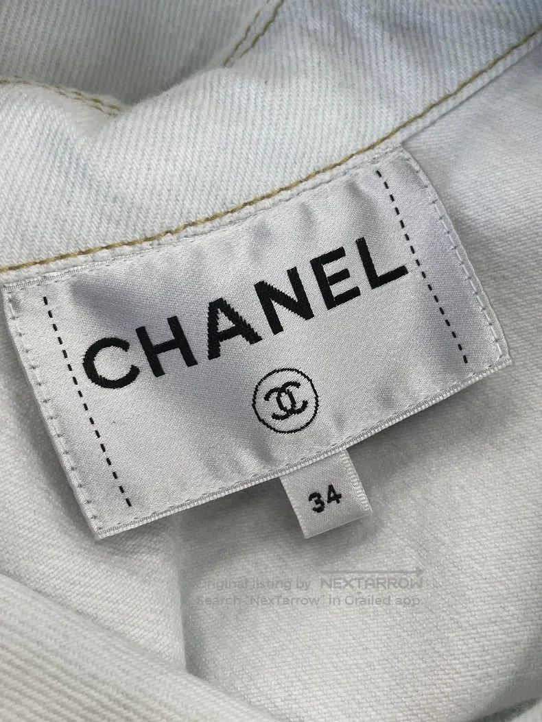 Chanel Chanel 24M beach series light blue denim jacket Size XXS / US 00 / IT 34 - 4 Thumbnail